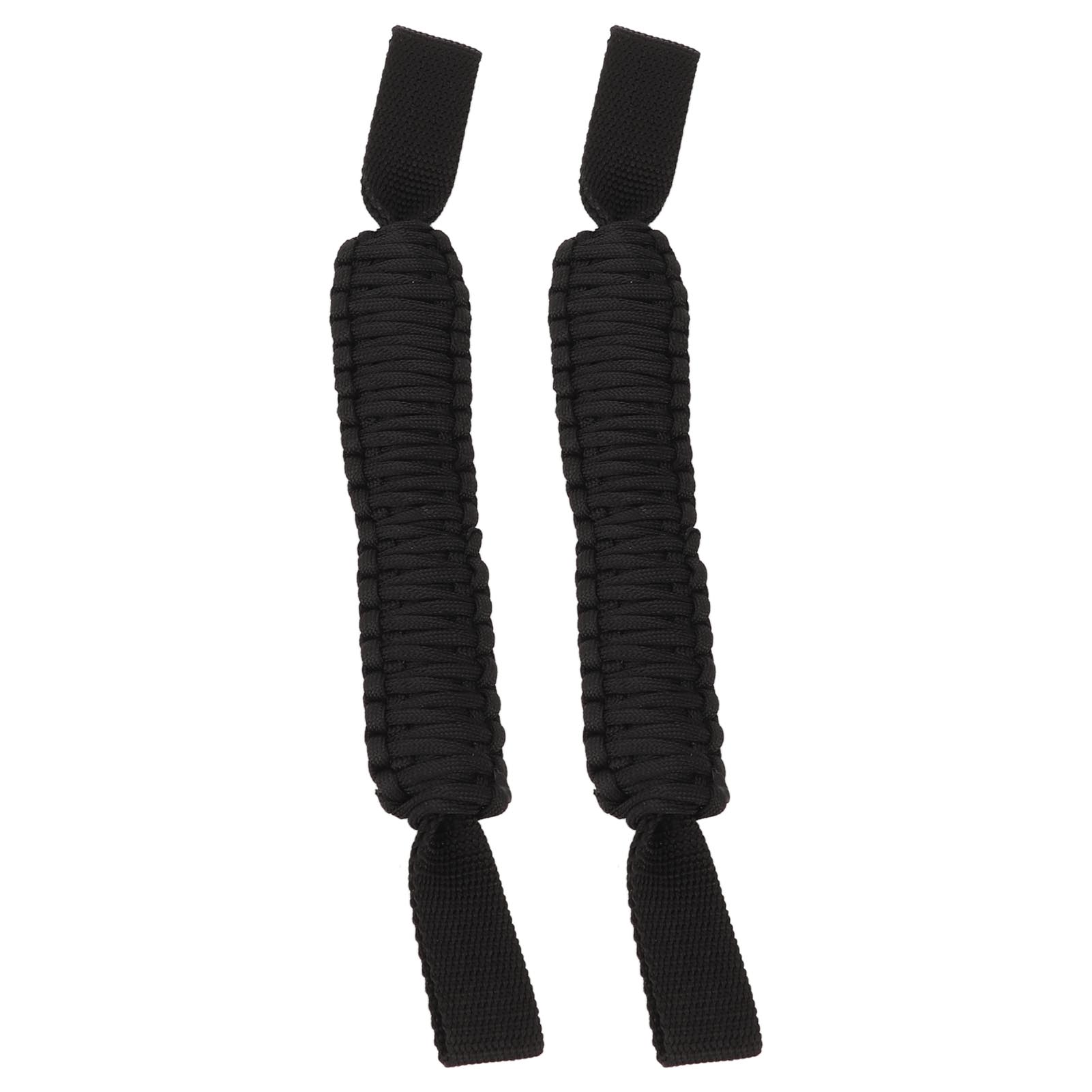 29,6 Cm Lange, Rutschfeste Paracord-haltegriffe, Stabilisator, Universelle Haltegriffe Für Auto, Suv, Atv, Utv, Wohnmobil, Schwarz