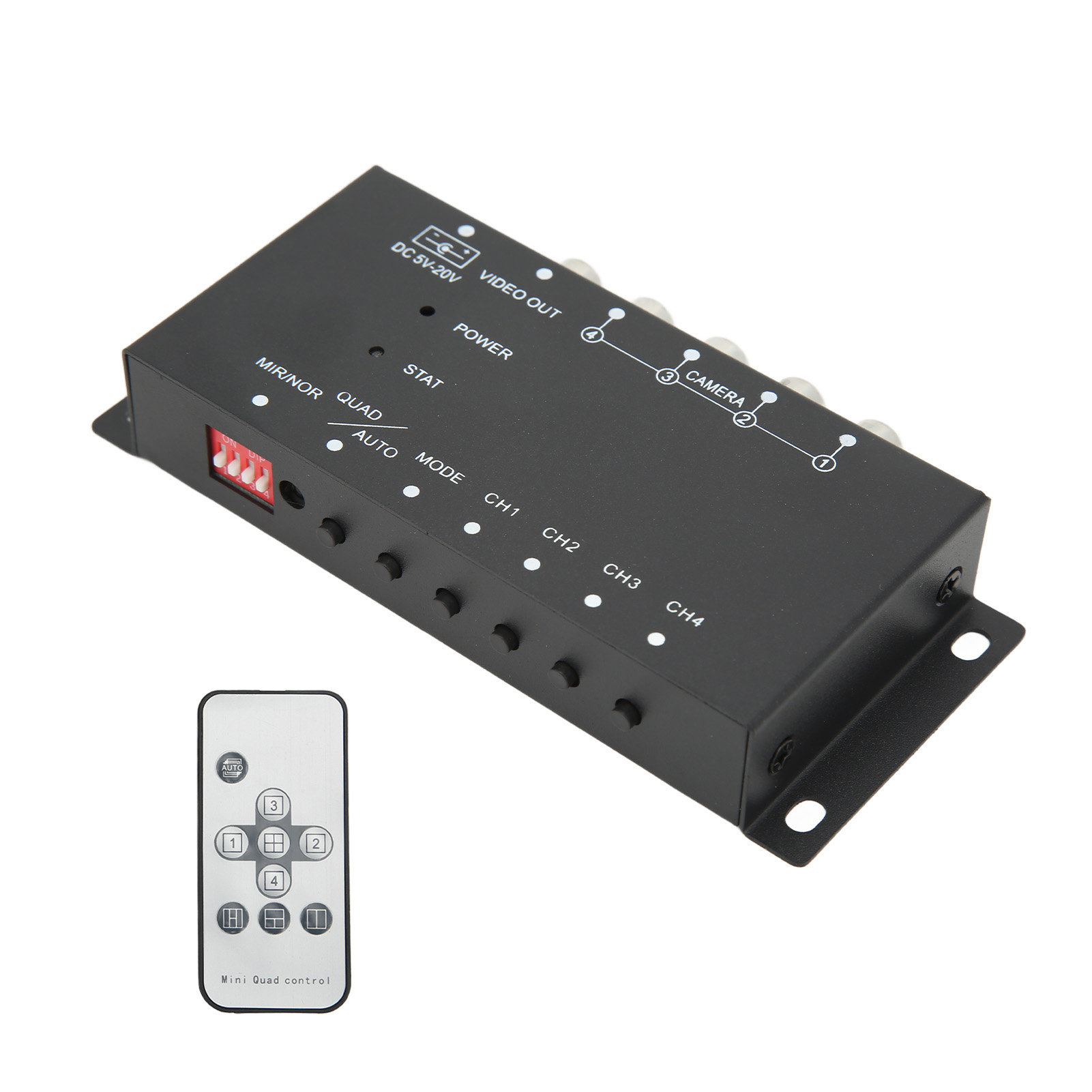 4-kanal-mobil-digital-video-splitter, 720p-mini-splitter Für Busse, Tankwagen, Boote, Yachten