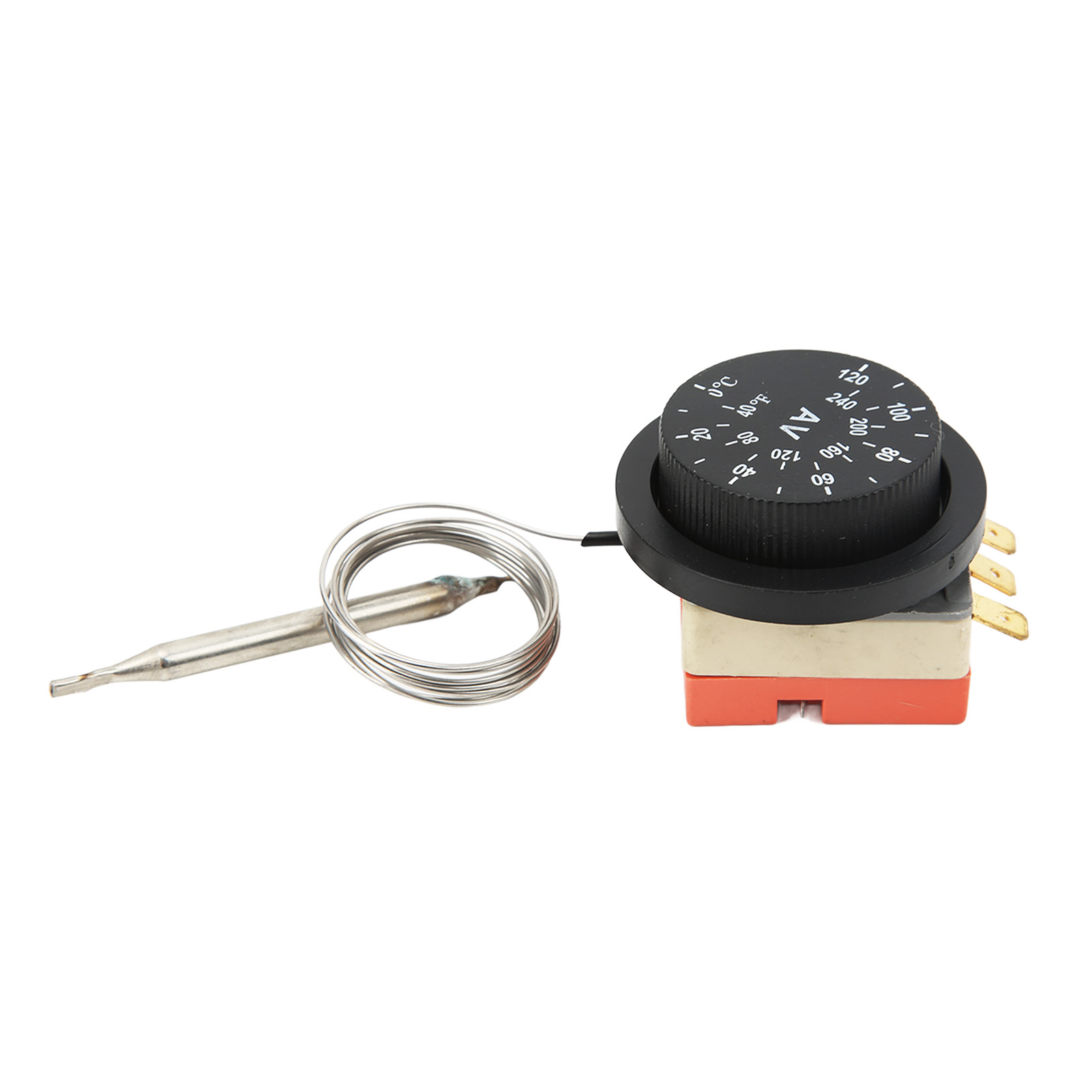 Einstellbarer Lüfterthermostat 0–120 °c, 10 Stück, Wechselstromschalter 250 V Für Auto, Lkw, Fahrzeug
