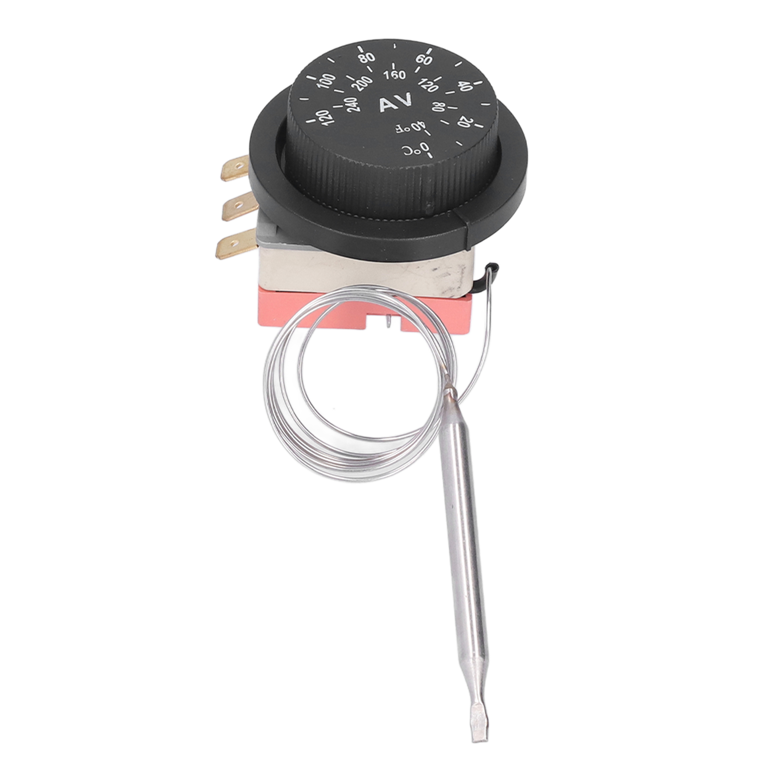 Einstellbarer 3-poliger Elektrischer Lüfterthermostat, Temperaturfühler, Heizkörper-steuerungsset, 12v/24v-thermoschalter