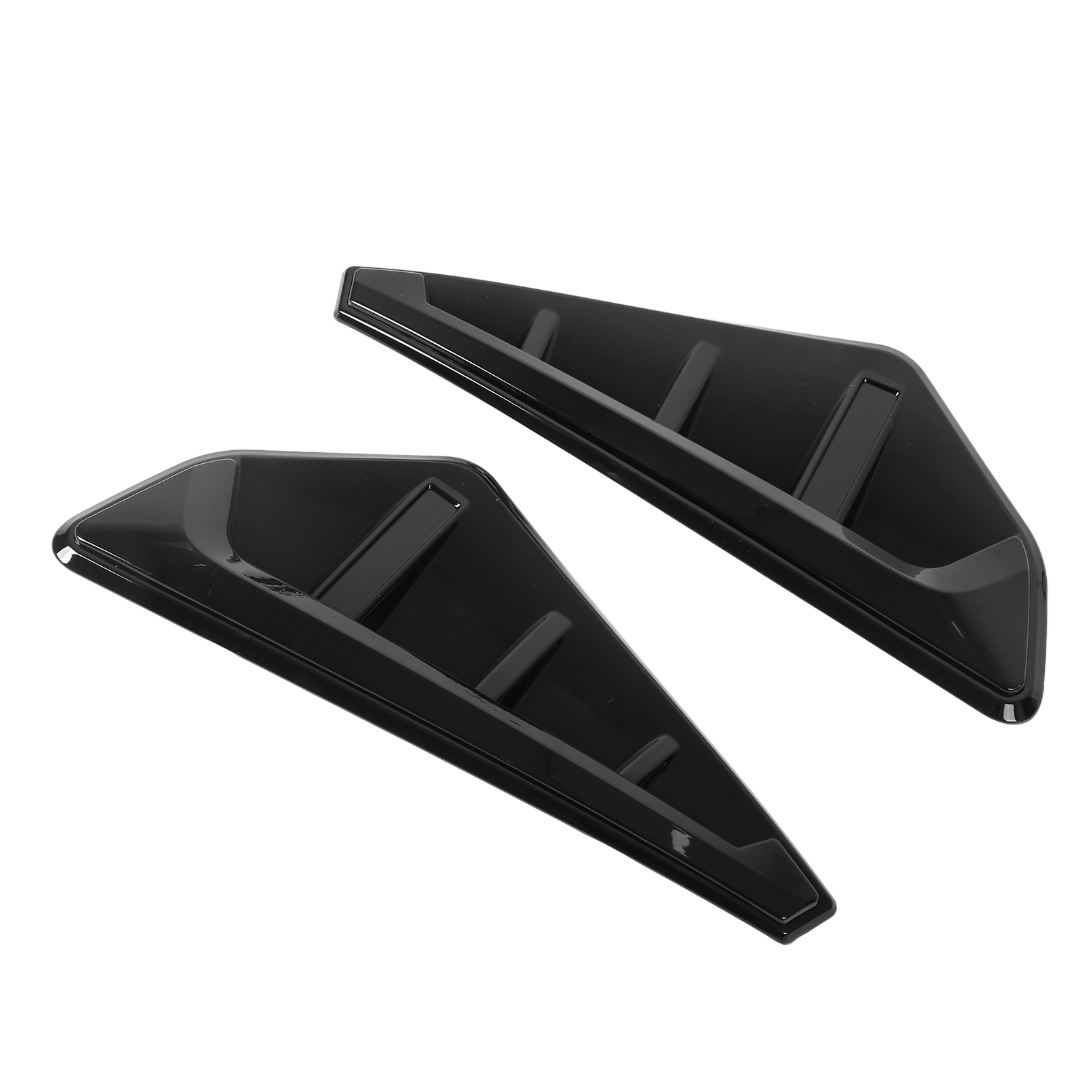 2 Schwarze Seitliche Lufteinlassgitter Für Die Vorderen Kotflügel, Autoersatzteil Für X5 G05 X5m F95 2019-2021, Luftstromblenden, 2-teiliges Set.