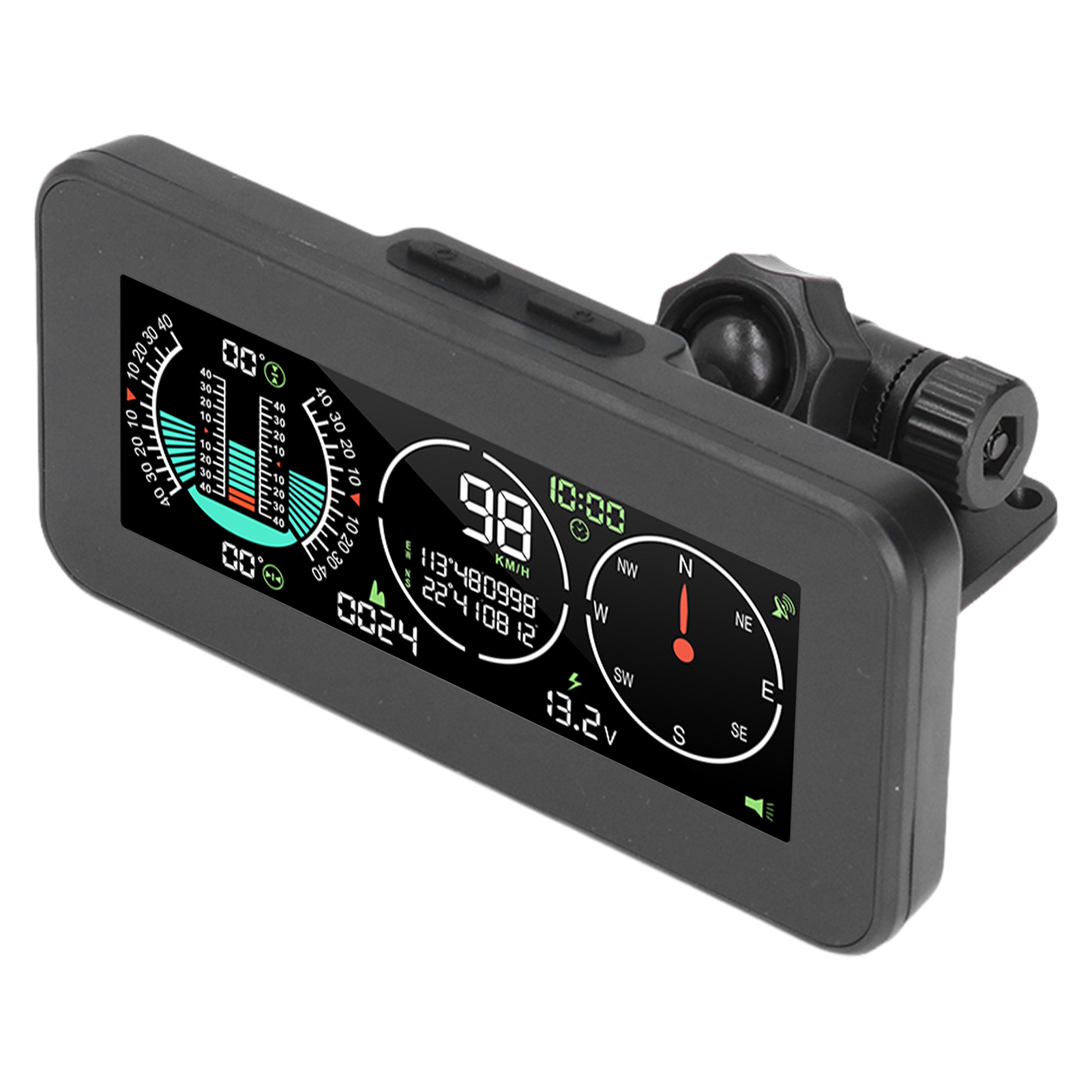 Intelligentes Hud-display Mit Zwei Signalarten, Frei Drehbares Farb-lcd-display, Hitzebeständig, Universell
