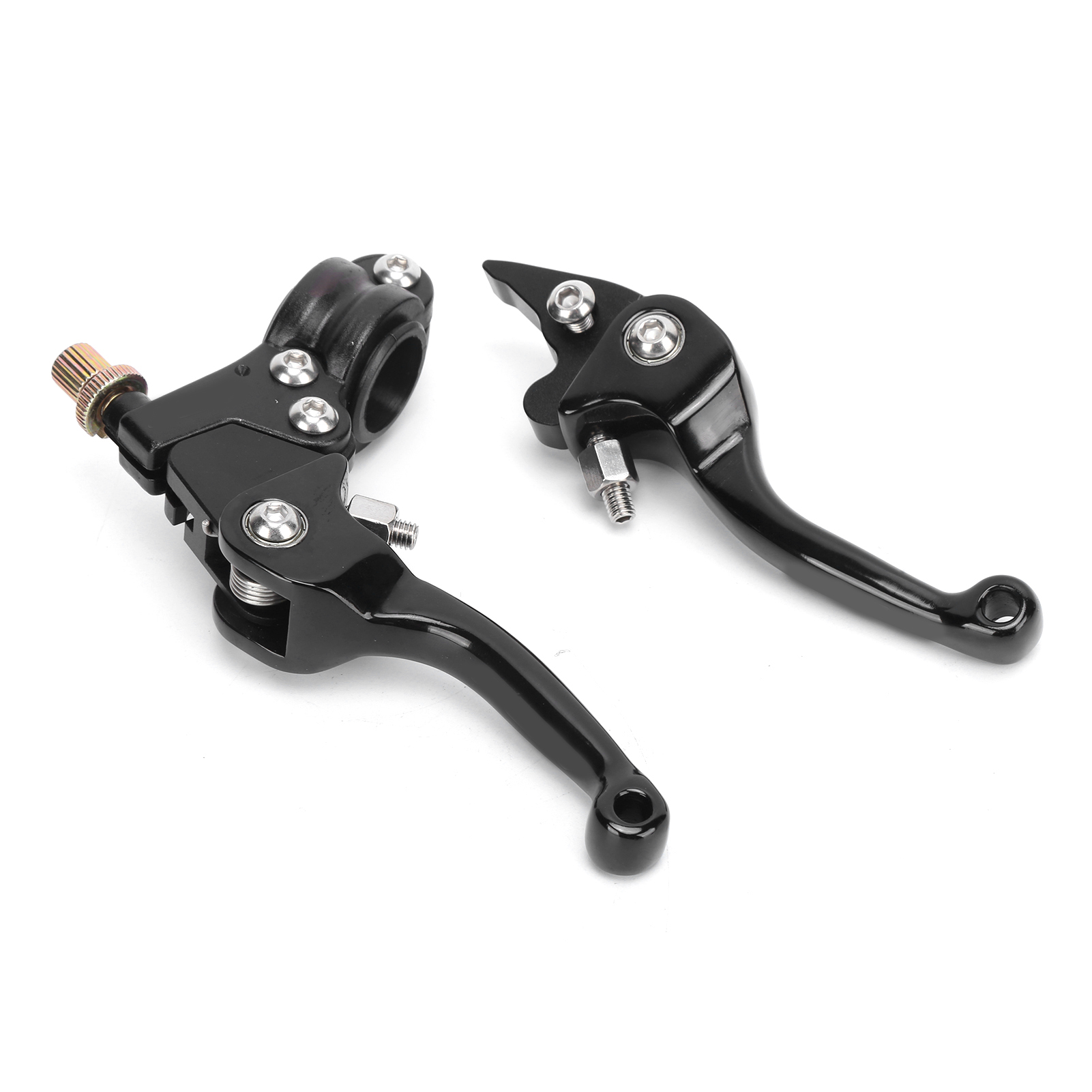 22 Mm Klappbarer Kupplungs- Und Bremshebel, Korrosionsbeständig, Für Offroad-motorräder, Quads Und Motorräder, Schwarz, Robust Und Langlebig.