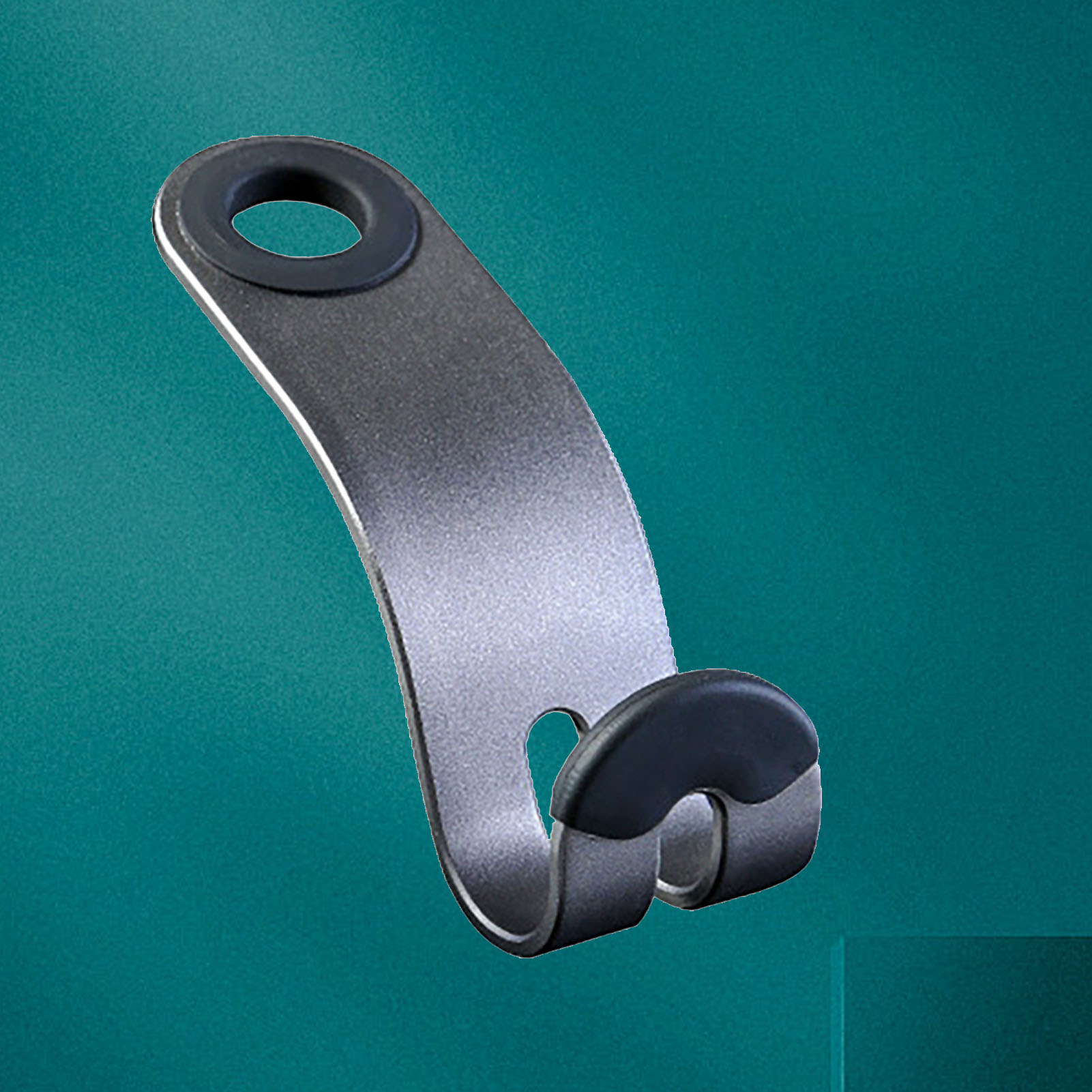Schwarzer Autositzhaken, Robust Und Multifunktional, Schnelle Befestigung, Platzsparend, Autoinnenraumzubehör, Hochfeste Stütze.
