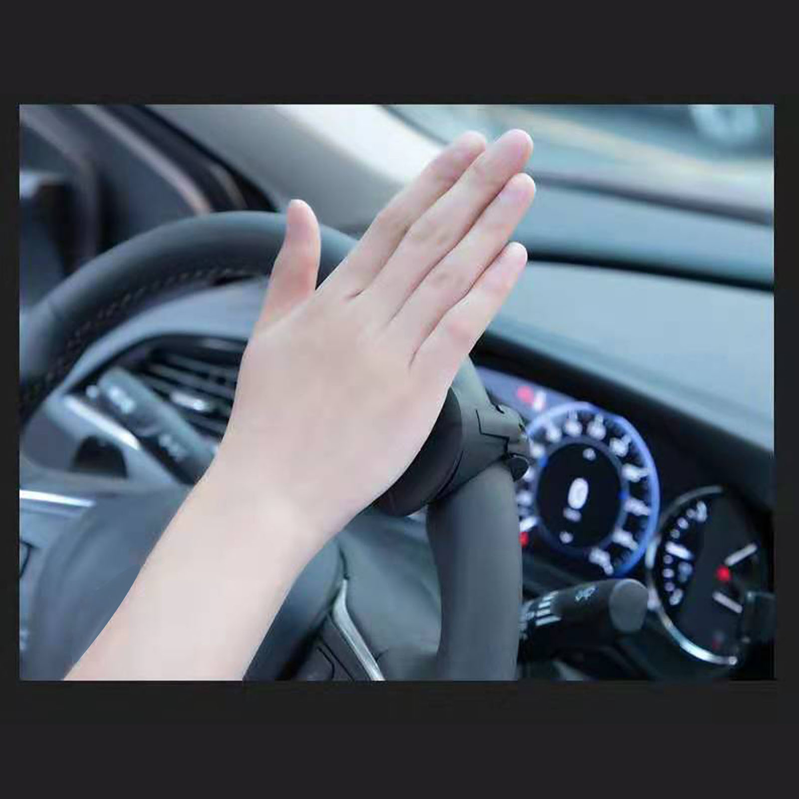 Universeller Lenkradgriff, Lenkkugel, Fahrzubehör Für Pkw Und Lkw, Schwarz, Manövrierhilfe, Kein Bohren Erforderlich