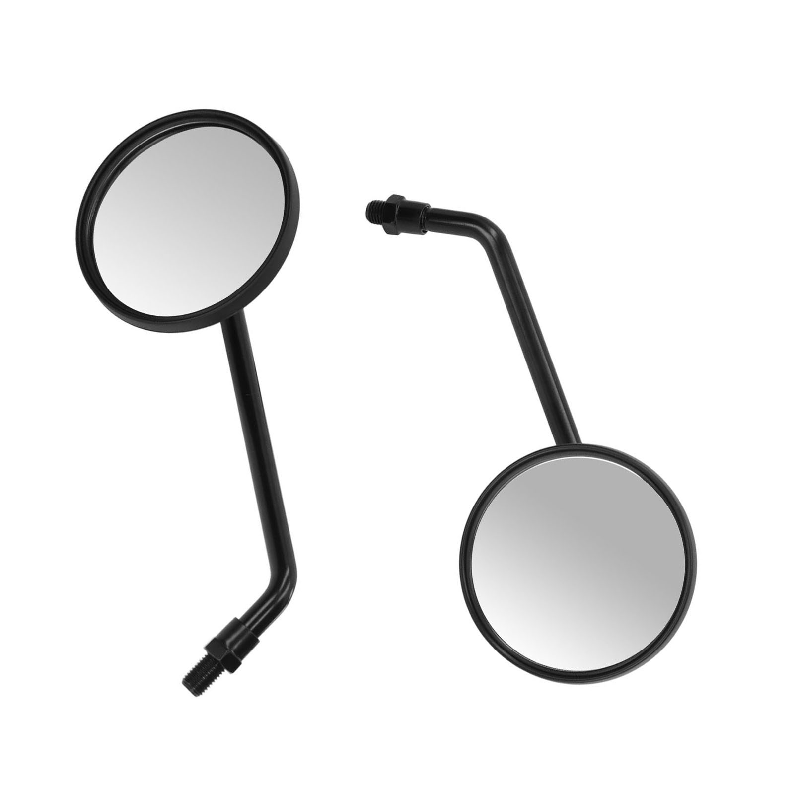 Universeller 3,4-zoll-m10-lenkerseitenspiegel Für Motorräder, Paar Rückspiegel Für Motorräder