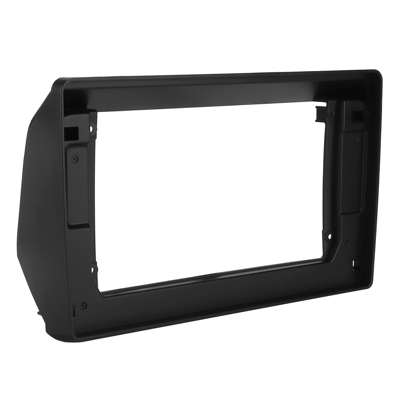 2din 11-zoll-mittelkonsolenrahmen Für Toyota Wish (2009–2012), Ersatz-armaturenbrettblende, Schwarze Innenausstattung