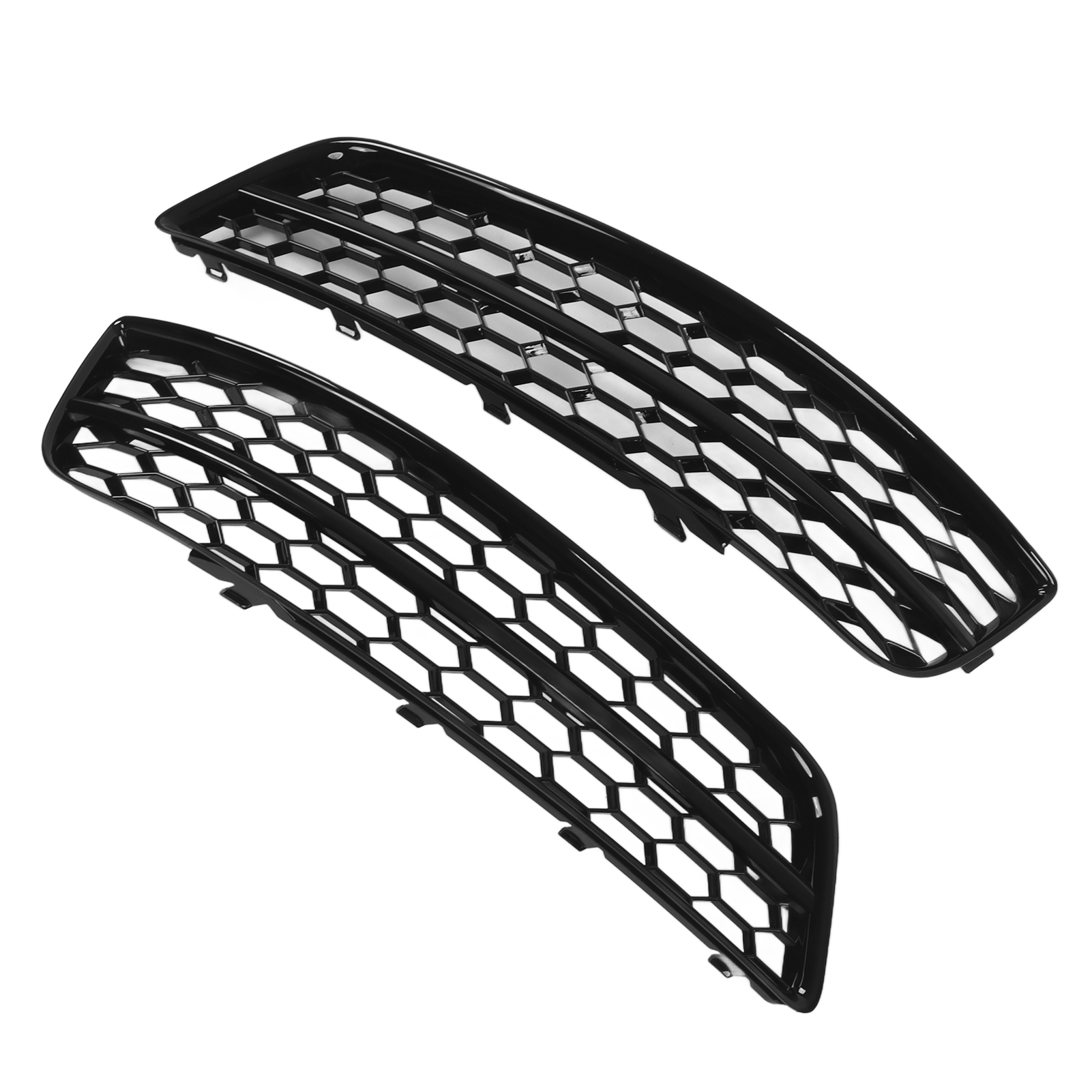 2x Nebelscheinwerfergitter In Schwarz Glänzend Für Audi A3 8p (2009–2013), Ersatzstoßstangenabdeckung 8p0807682j, Dekorsatz
