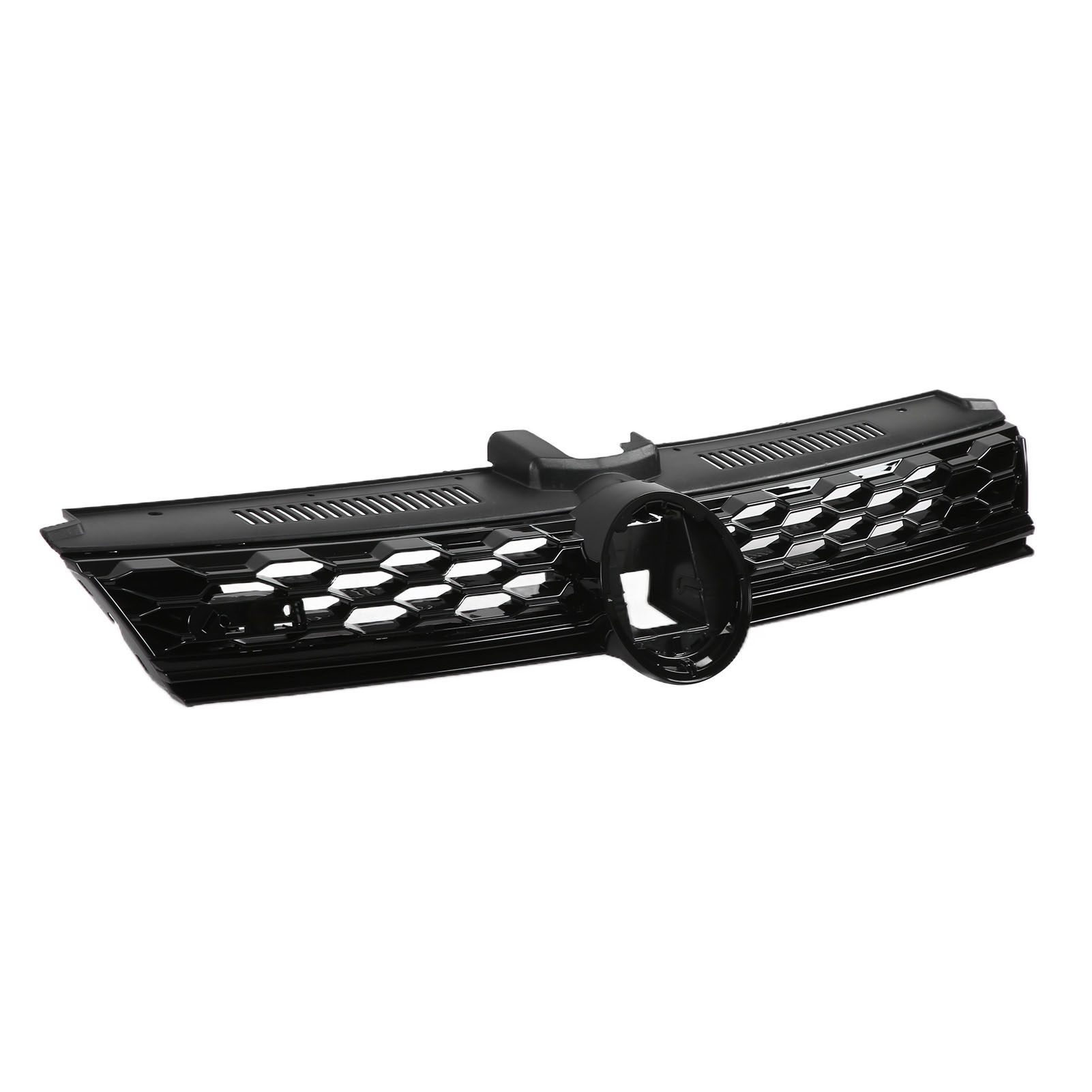 Kühlergrill In Glänzendem Schwarz Mit Wabenmuster Als Ersatz Für Vw Golf Mk7.5 Facelift 2017-2020
