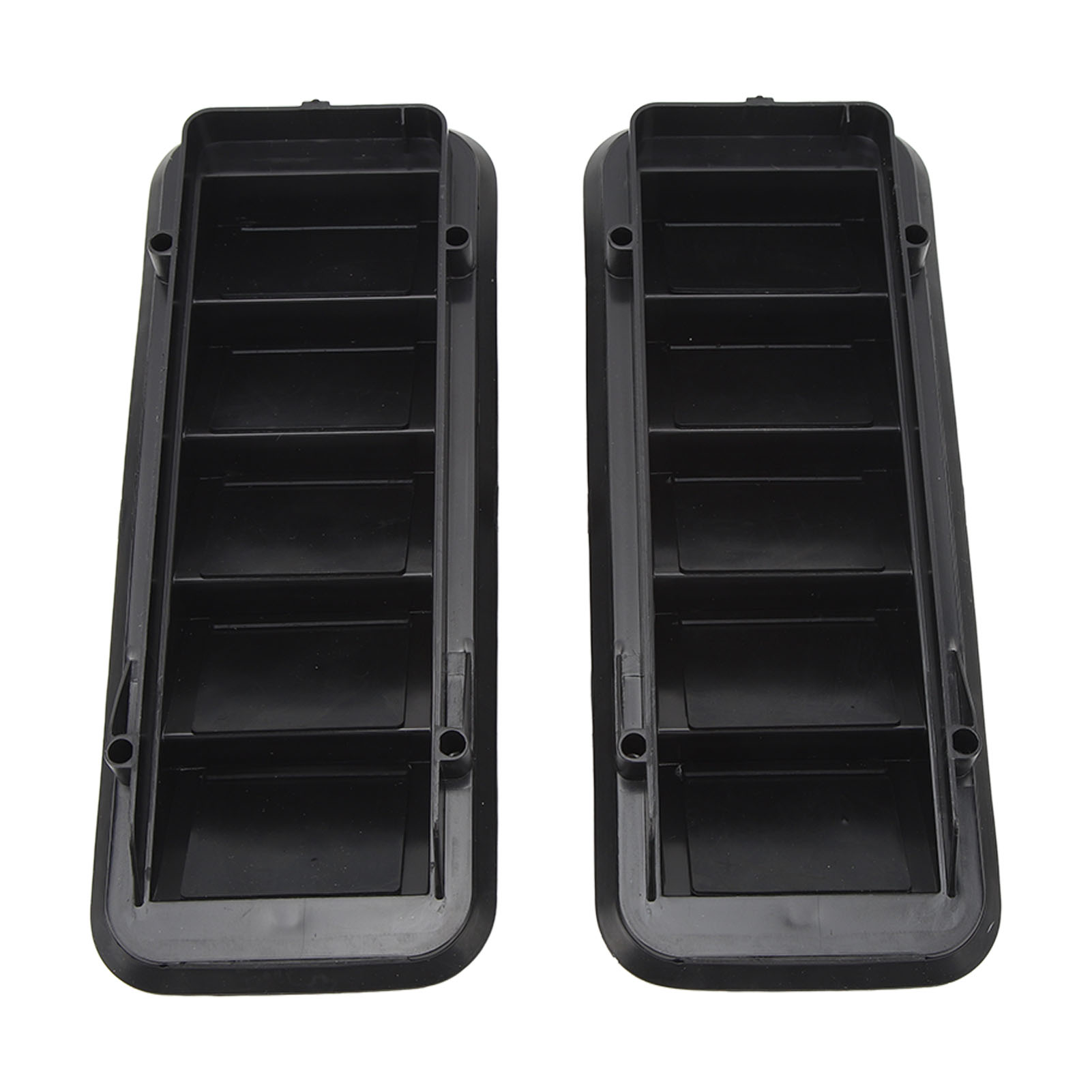 2 Hintere Lüftungsdüsen 13596856, Kompatibel Mit Chevrolet Silverado 1500, 2500 Und 3500 Hd, Ersatzlüftungsdüsen, Schwarz, 2er-set