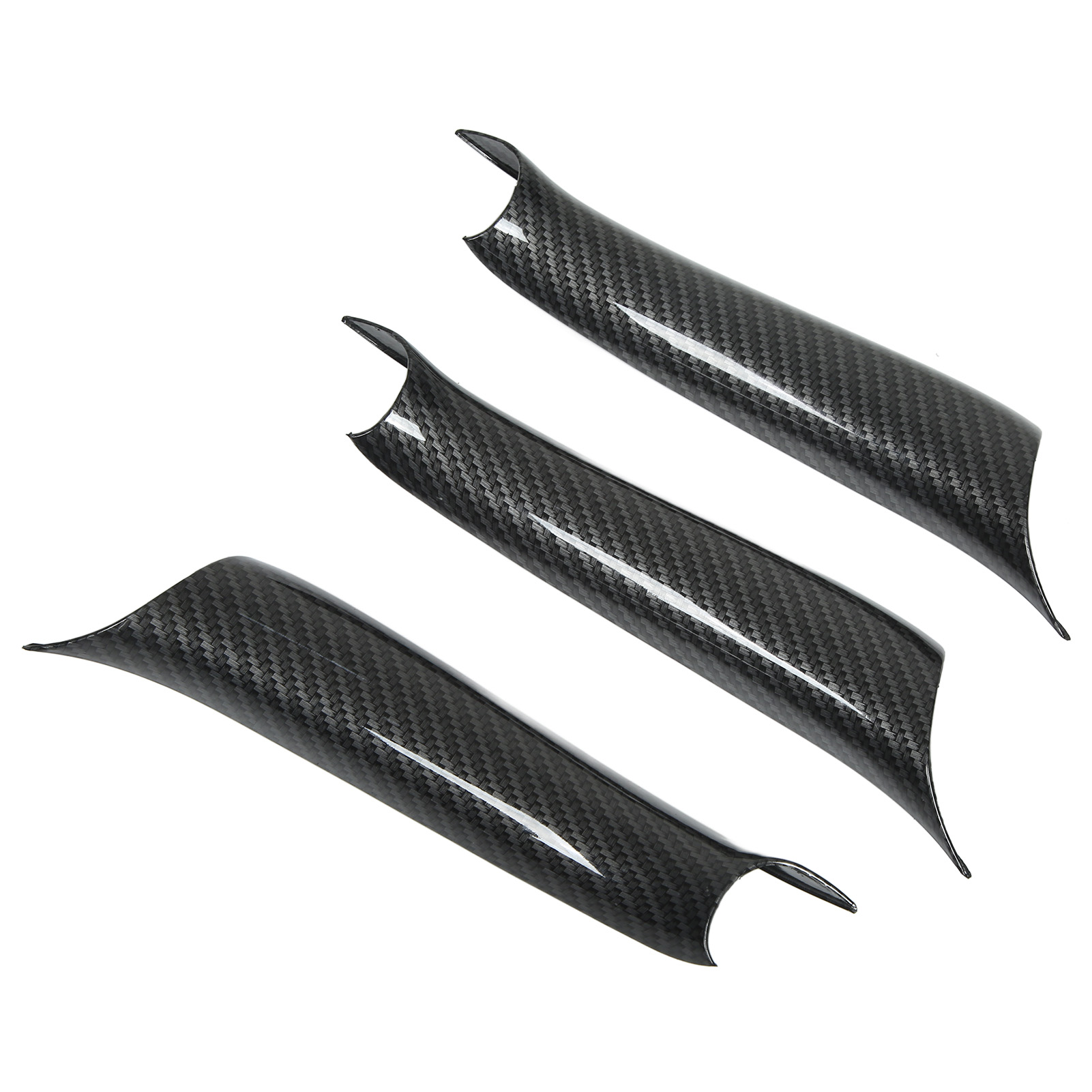 3x Türgriff-innenverkleidung In Carbon-optik Für Bmw X5 X6 F15 F16 2014-2018