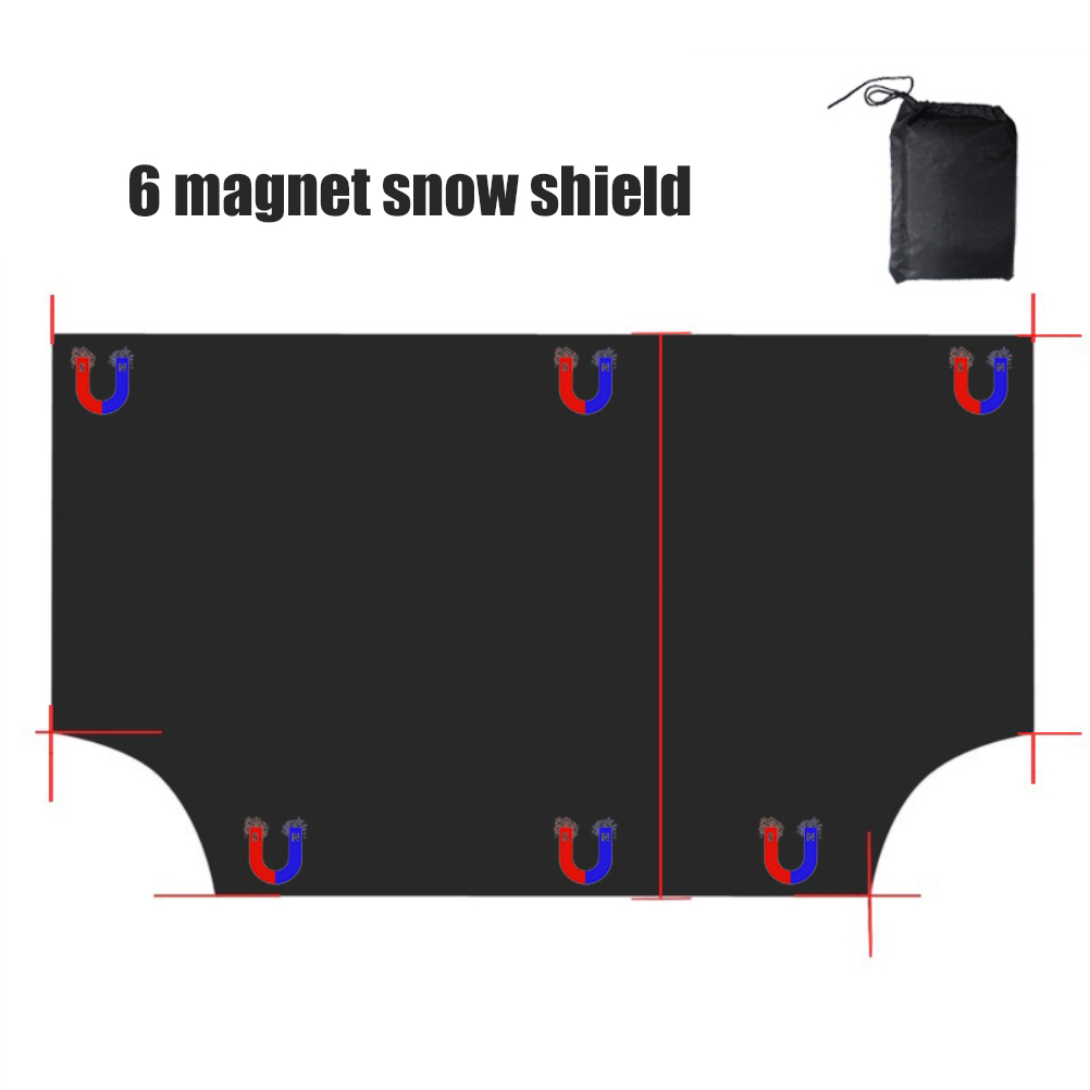 Magnetischer Sonnenschutz Fürs Auto, Windschutzscheibenschutz Gegen Schnee Und Sonne, Universeller Frostschutz, Sonnenschutz, Winterabdeckung