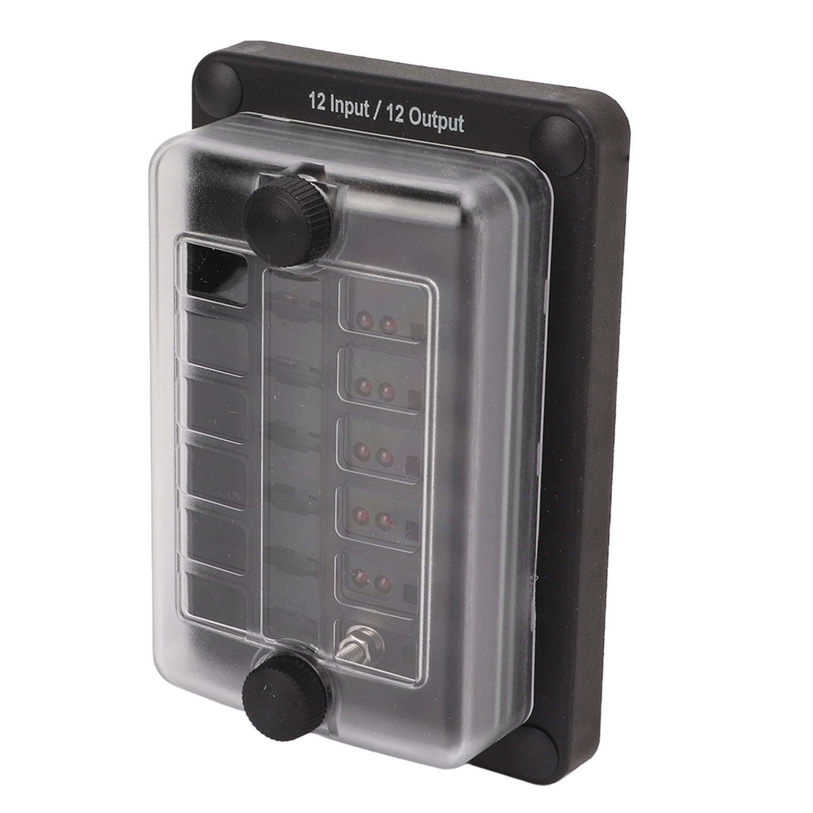 Ato Atc 12-fach Wasserdichter Sicherungskasten Mit Led-anzeige Für Auto, Boot, Wohnmobil, Lkw – Marine-sicherungshalter, Schutzart Ip67
