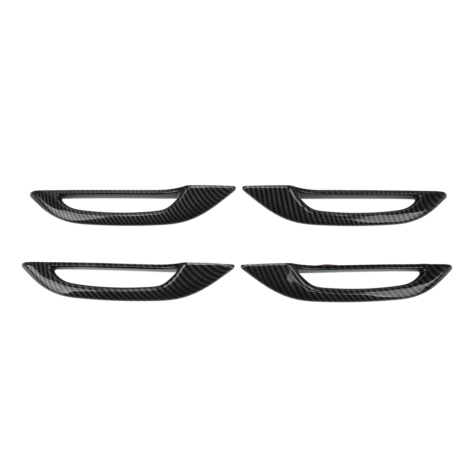 4-teiliger Türgriffschutz, Frostsicher, Carbonfaser-optik, Kompatibel Mit Tesla Model 3 Y