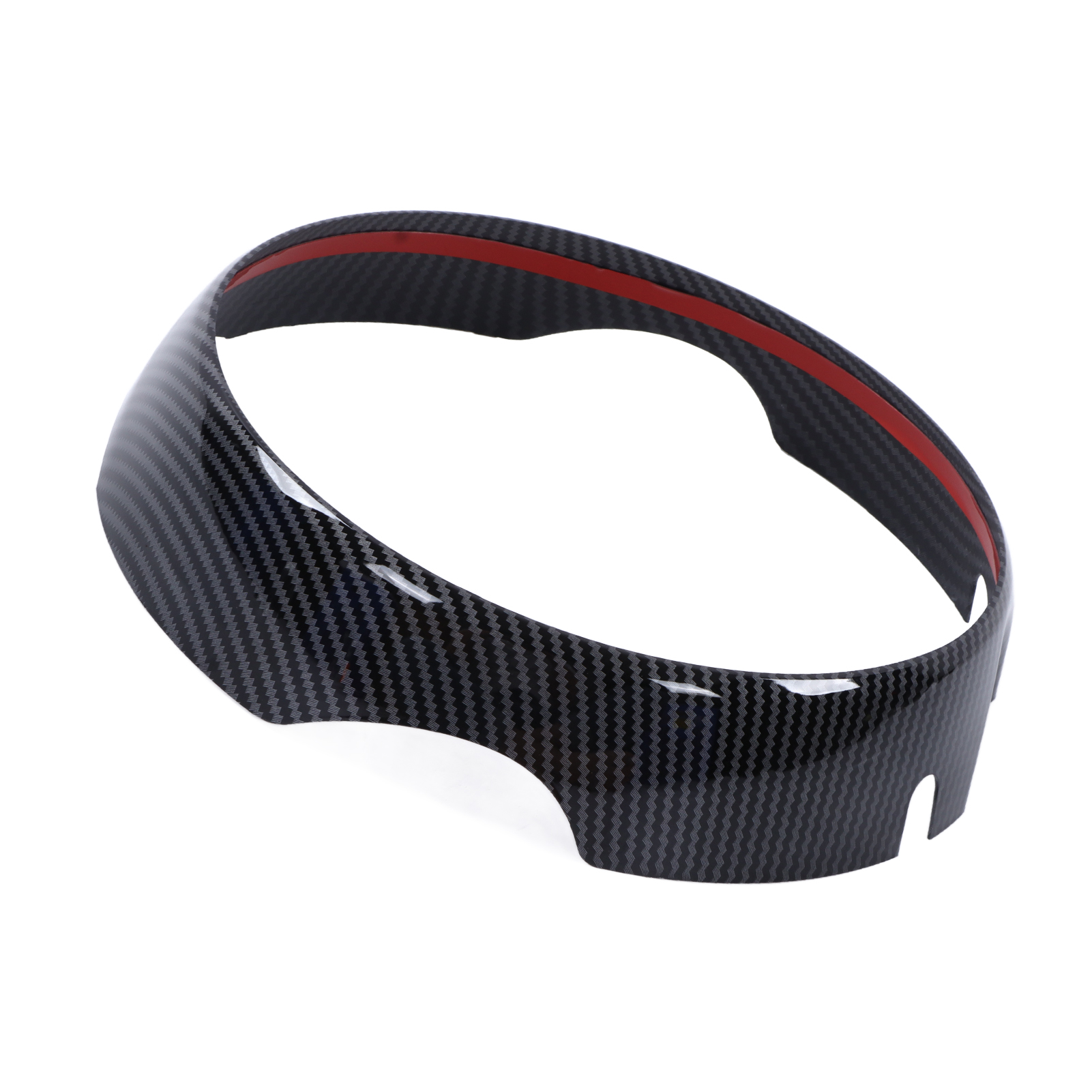 2-teiliges Displayschutzfolien-set In Carbonfaser-optik Für Mini Cooper Hatchback F55 F56 F57 (2014–2021), Ersatzblende, Schwarz