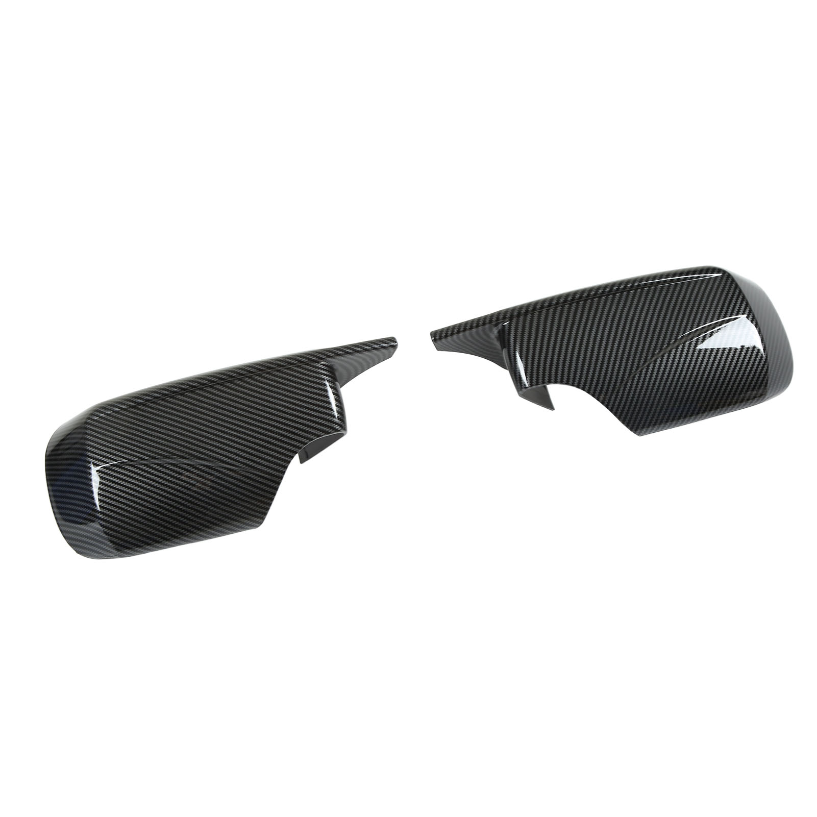 Außenspiegelkappen Im Hupen-design Für Bmw 3er E46 Limousine (1998–2005), Carbonfaser-abdeckungen, 2-teiliges Set