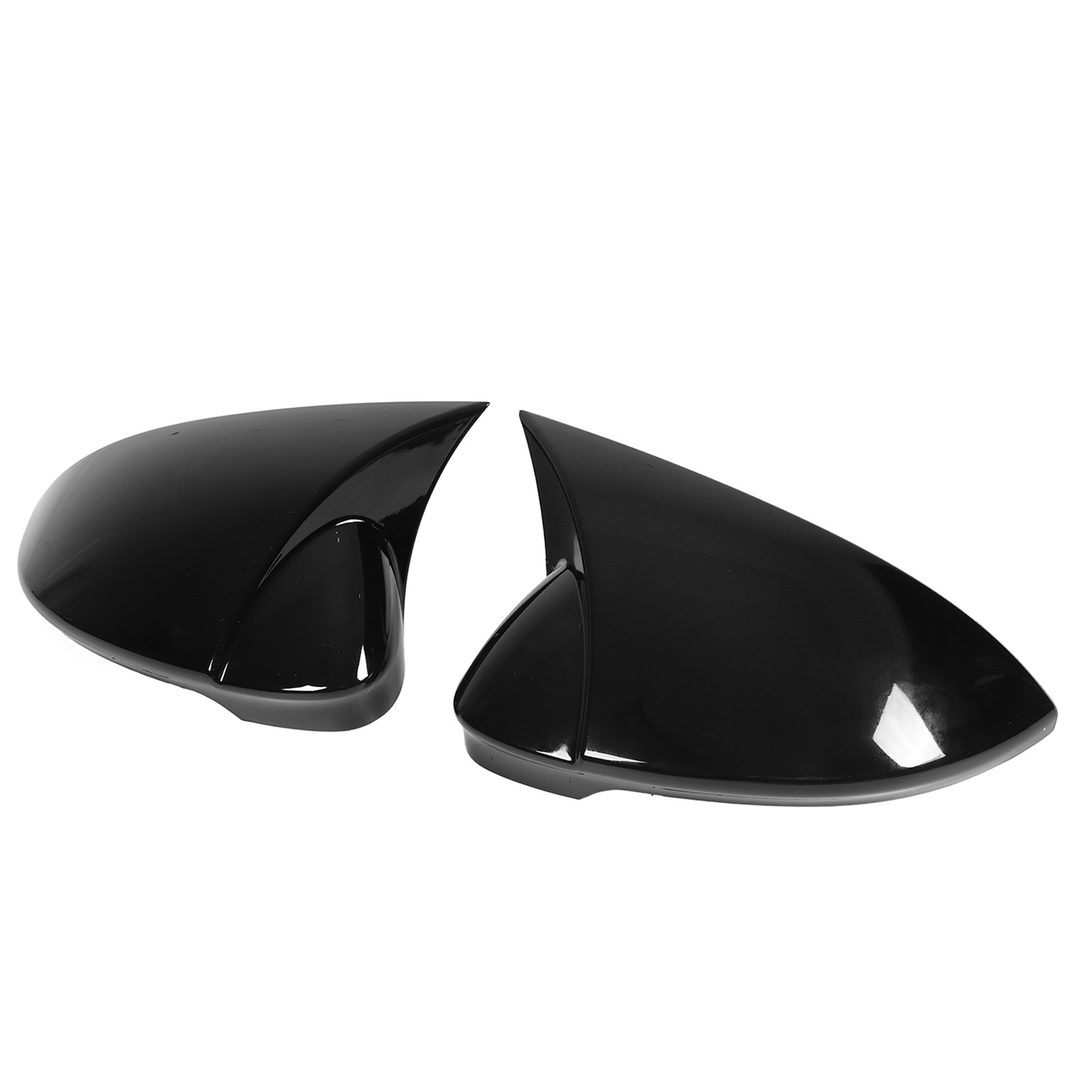Außenspiegelkappen In Carbonfaser-optik, Glänzend Schwarz, Für Vw Golf 8 Viii R Gtd Ab 2020, Spoiler-stil, 2-teiliges Set