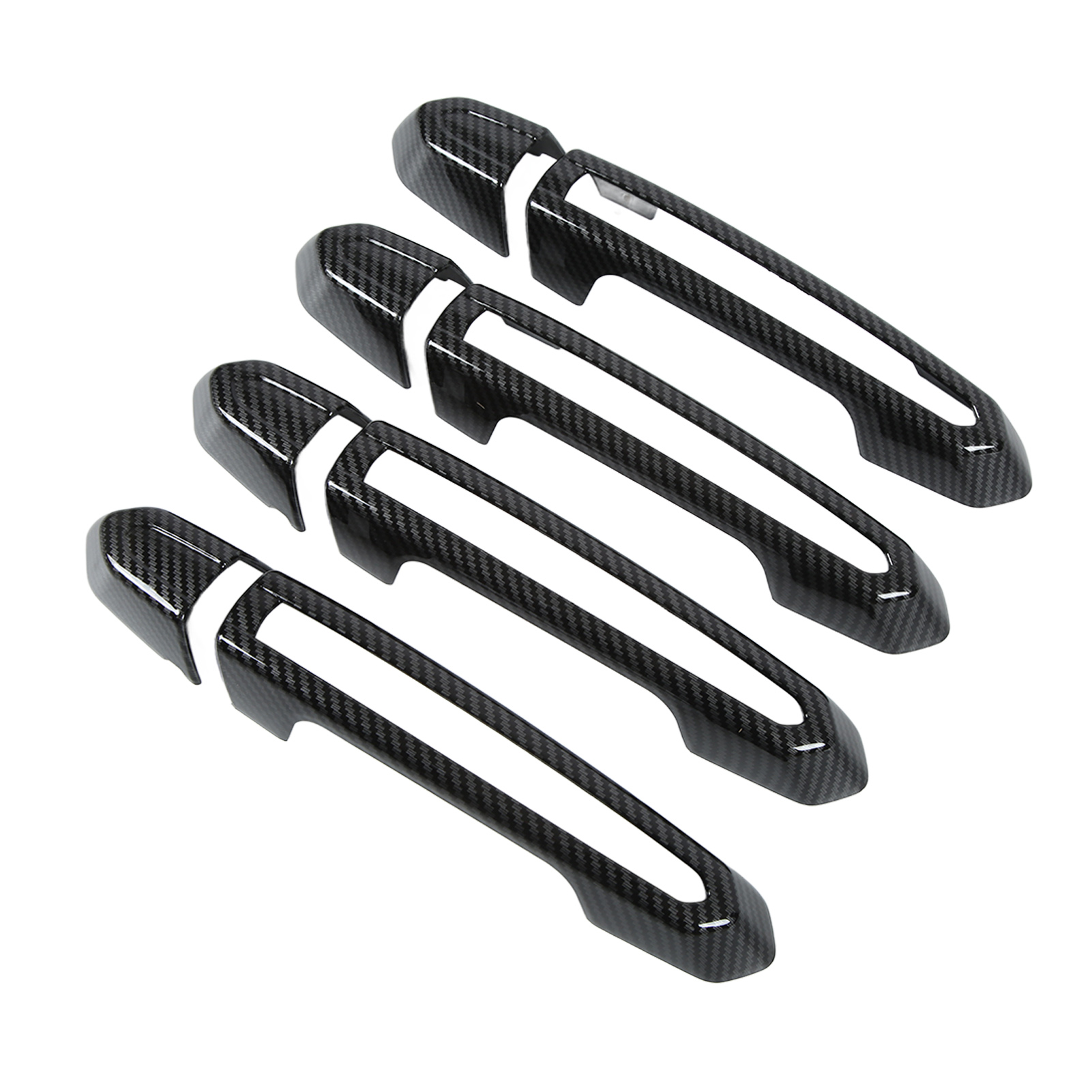 8-teiliges Set Türgriffe Im Carbon-look, Schutzhüllen Als Ersatz Für Cadillac Xt4, Xt5, Xt6, Ct4, Ct5, Ct6, Ats, Xts (2013–2020)