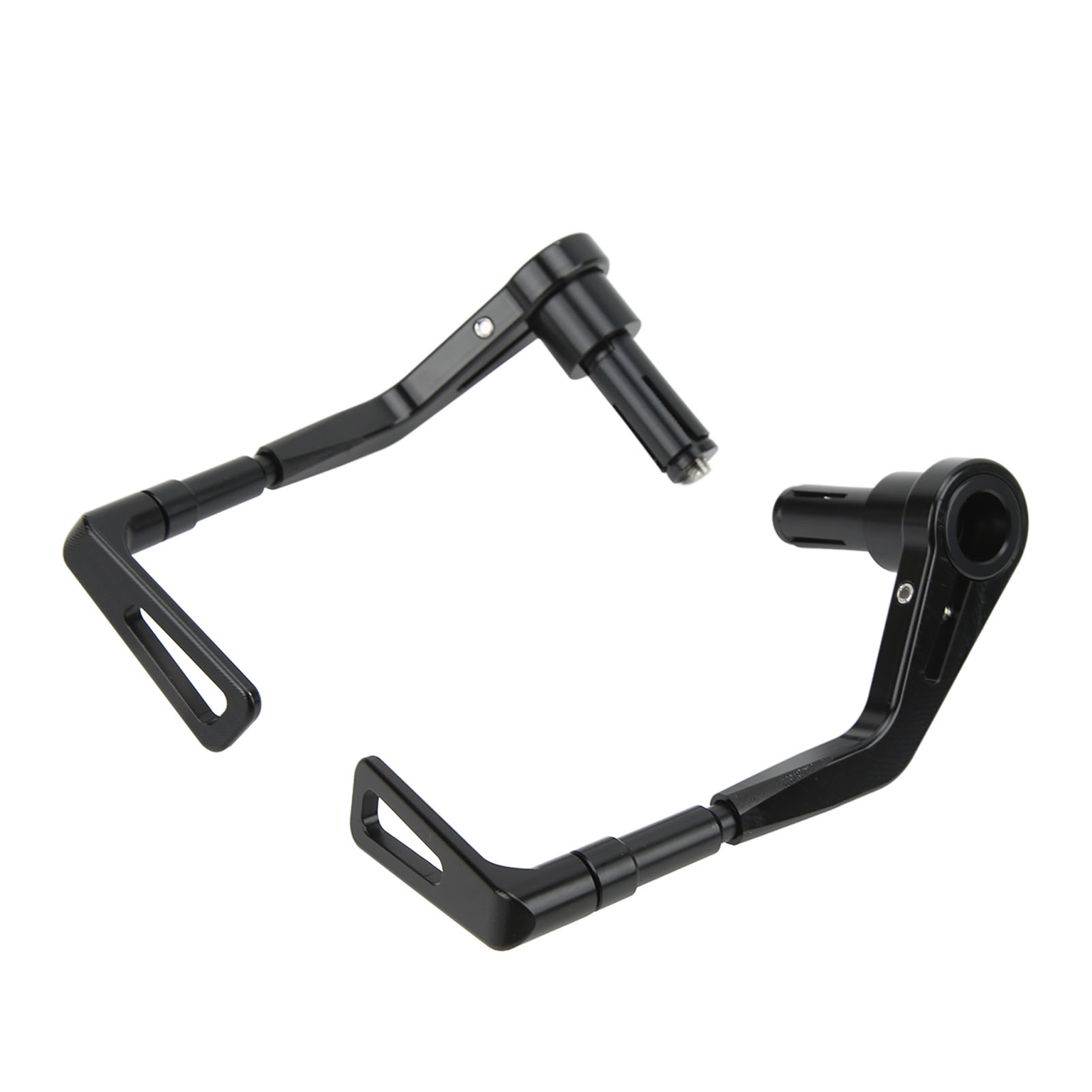 Universelle, Verstellbare 22-mm-7/8-zoll-motorradlenkergriffe Aus Schwarzem Aluminium