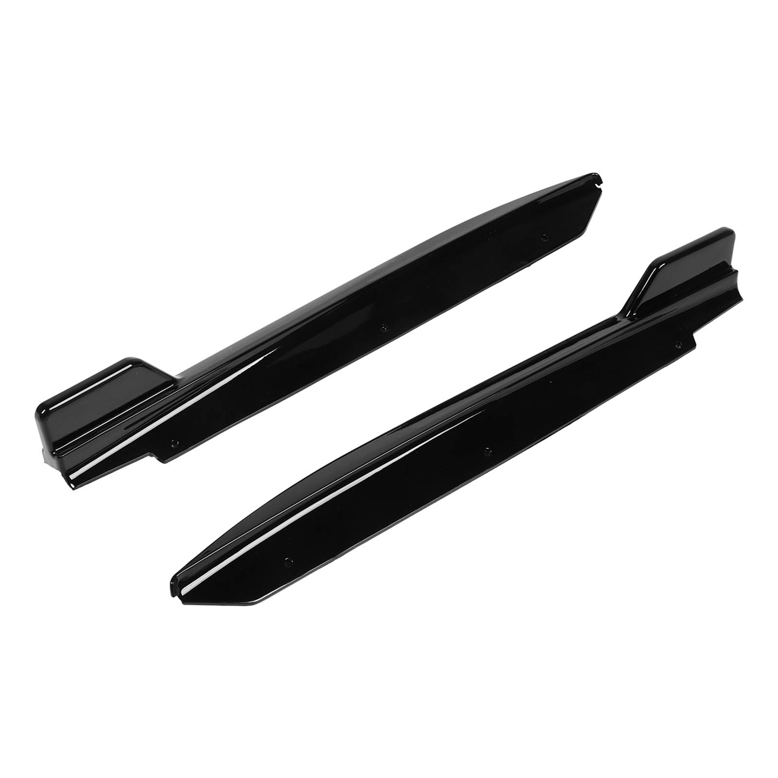 2-teiliger Heckdiffusor-splitter-spoiler-lippe Für 5er G30 M-technik 525i 530i 540i (2017–2022), Glanzschwarz