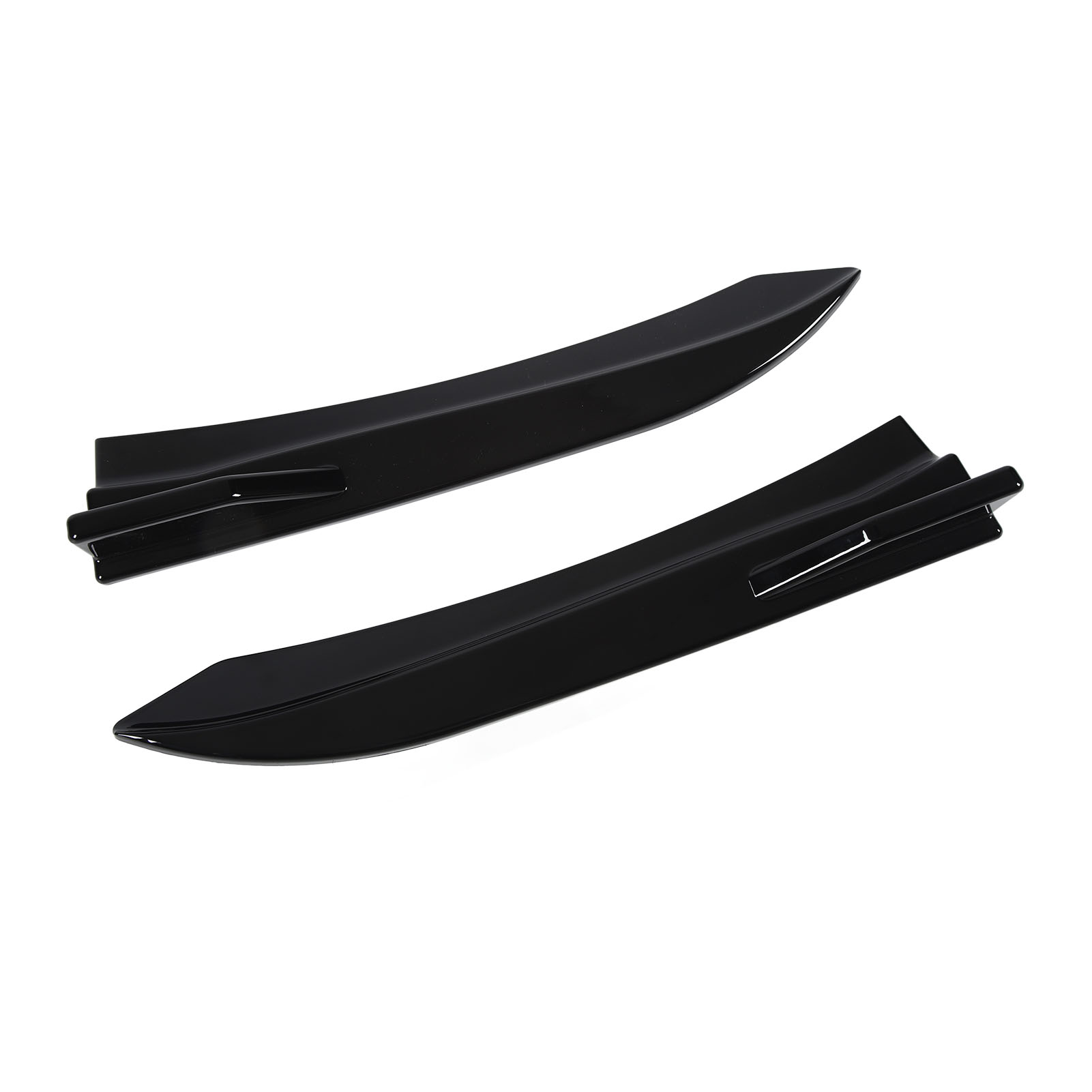 2 Heckstoßstangenlippen Für Bmw 3er F30 F31 M Sport 2011–2019, Seitenspoiler In Hochglanzschwarz, Stoßstangendiffusor, Zierleisten-set