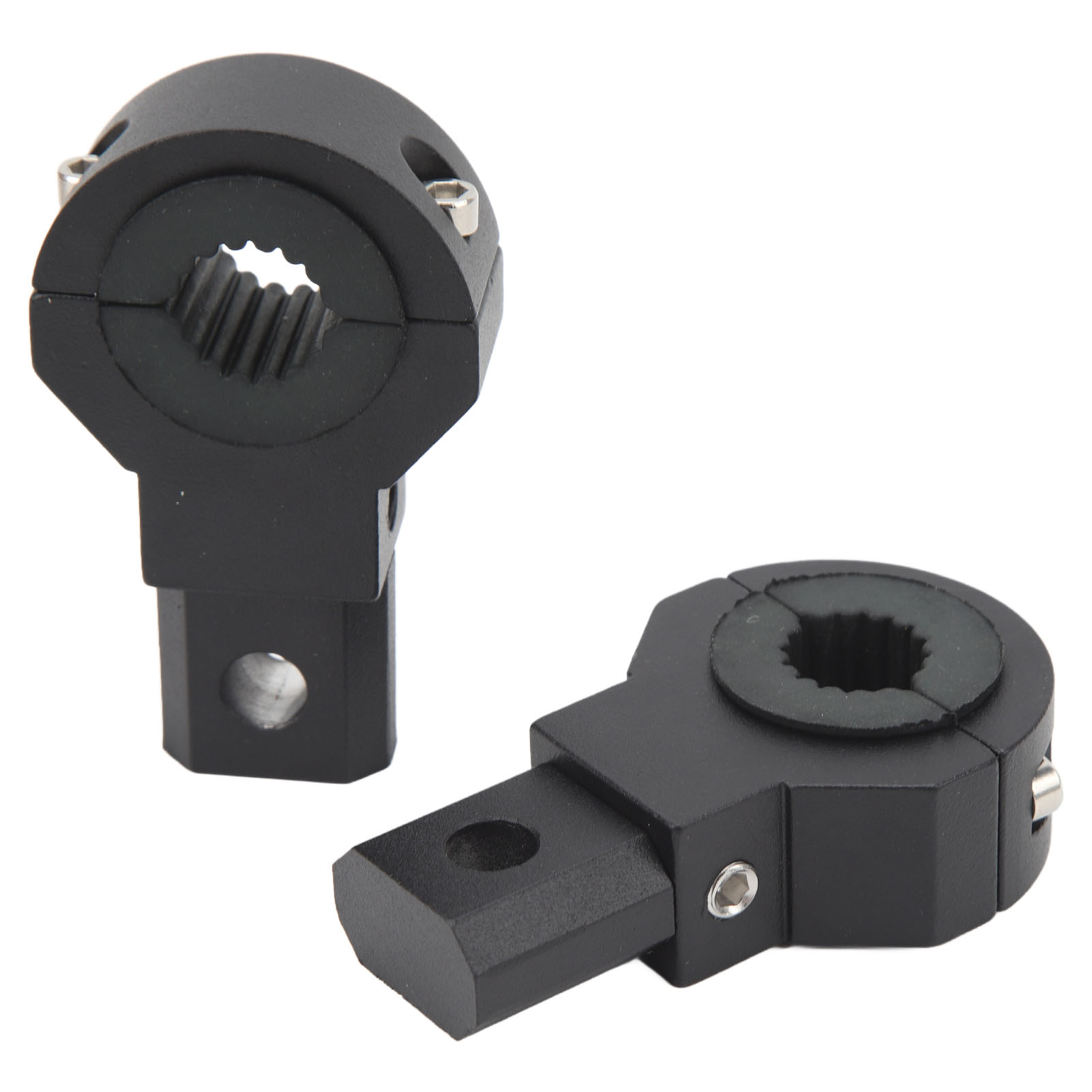 Halterung Für 30-mm-led-lichtleiste, 360° Drehbare Halterung, Montagesatz Für Atv/utv-überrollbügel, Montageklemme