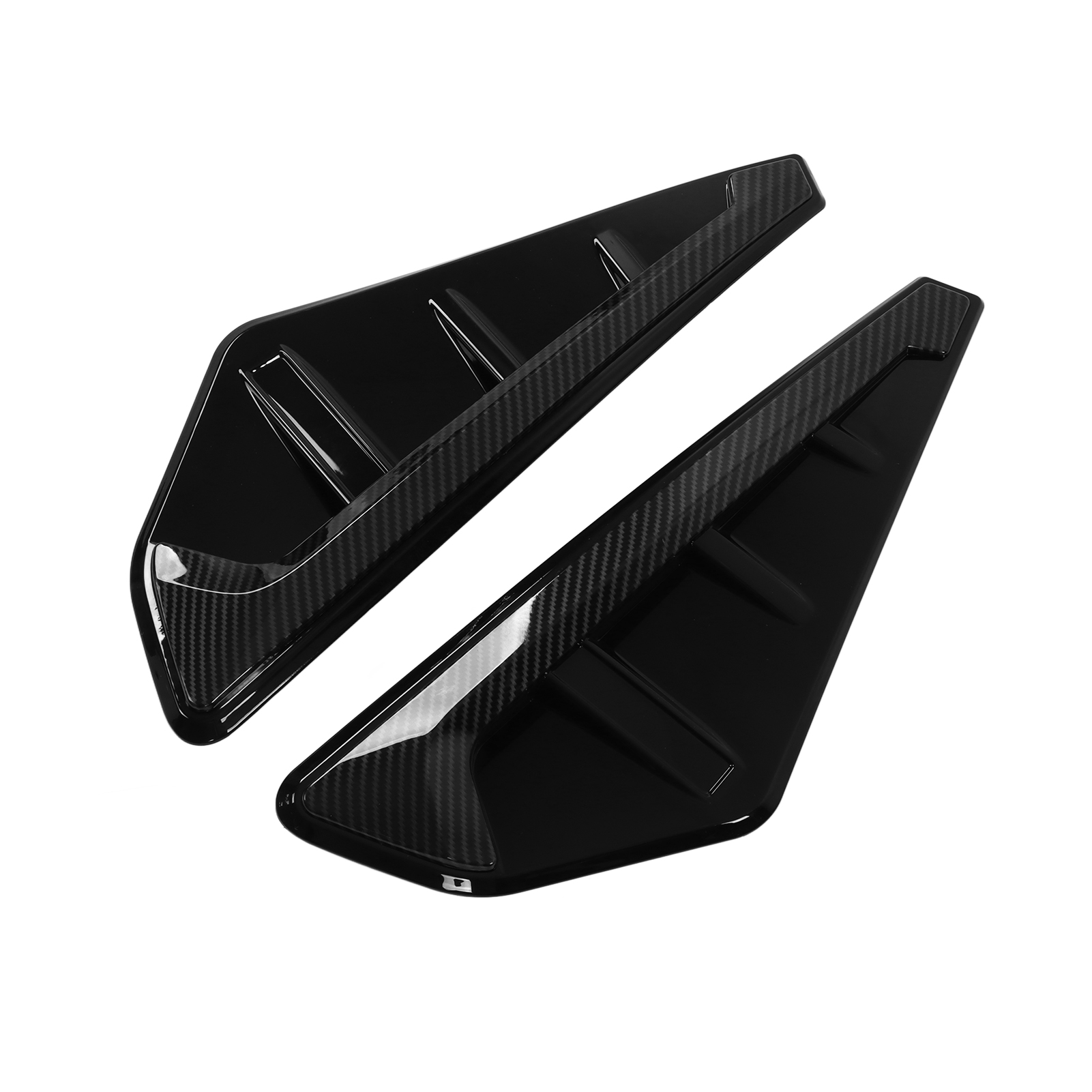 2 Stück Seitenfensterleisten (ersatzteil) Für Bmw X5 F15 X5m F85 (2019–2021) In Carbonfaser-optik