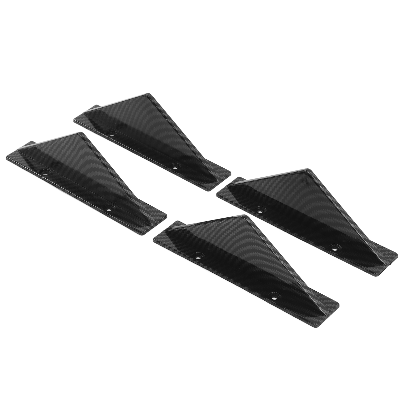 Universeller Heckstoßstangen-diffusor-lippensatz, Schwarzer Spoiler, Auto-tuning-zubehör, Ästhetische Modifikation