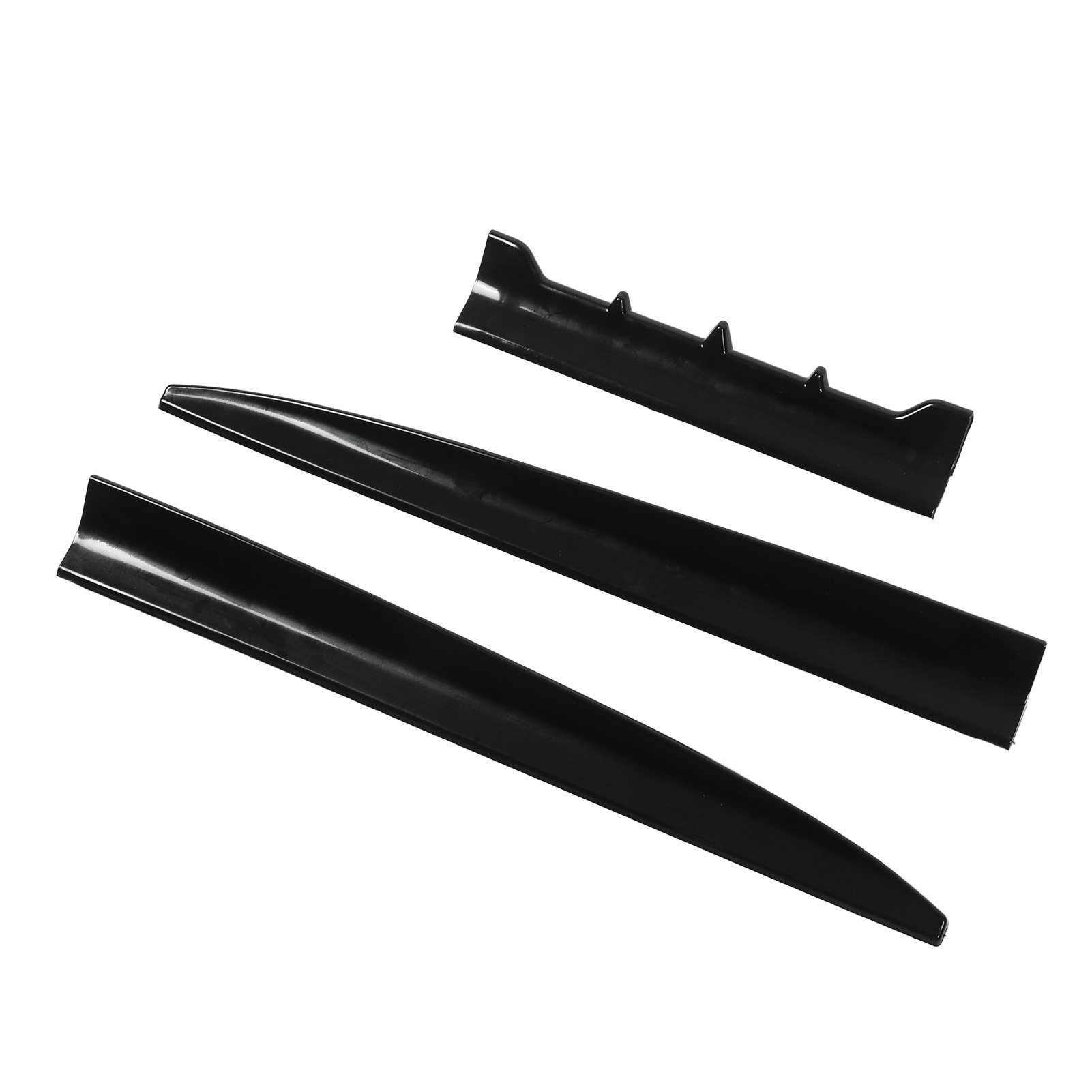 Set Mit 3 Universellen 52,95-zoll-heckspoilern, Heckklappenspoiler Mit Anti-lift-funktion, Glänzend Schwarz Für Autos
