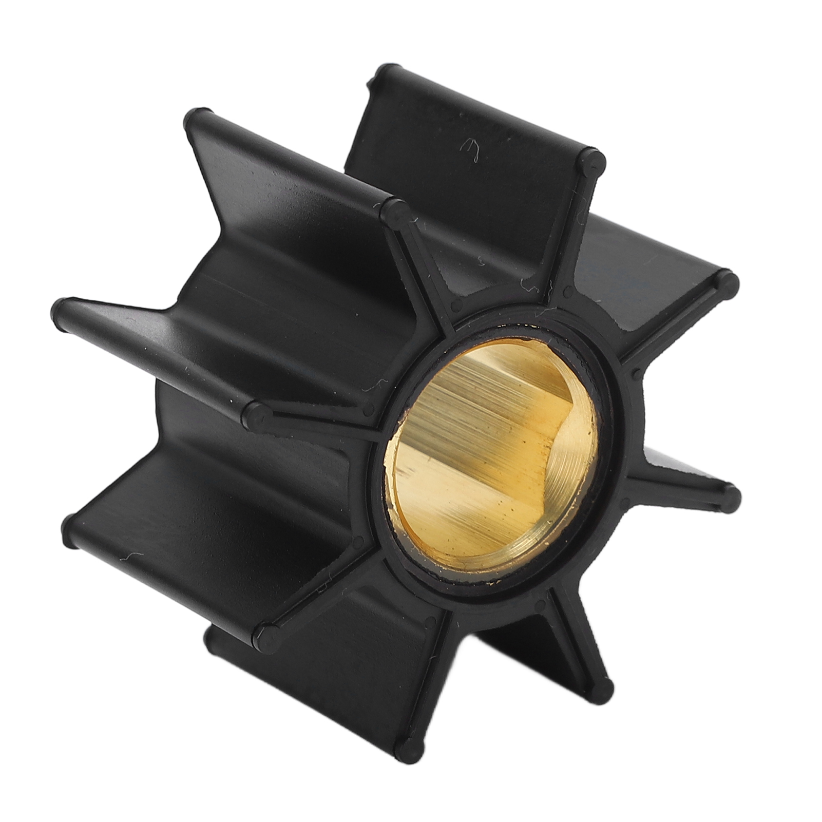 8-blatt-neopren-wasserpumpenlaufrad Mit Kupfernaben, Teilenummer 18-3245, Kompatibel Mit 5-10 Ps Außenbordmotoren
