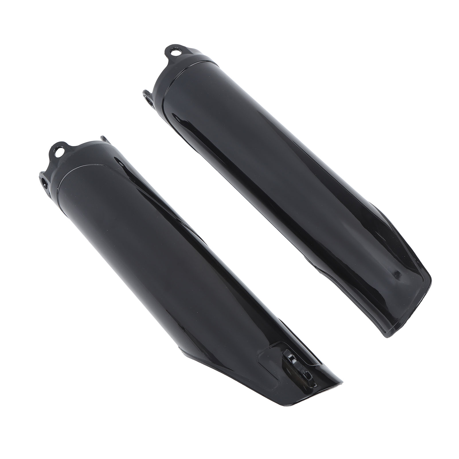 Hochglanzschwarze Gabelrohre (2 Stück) Für Crf250r, Crf250x, Crf450r, Cr125, Cr250, Crf450rx