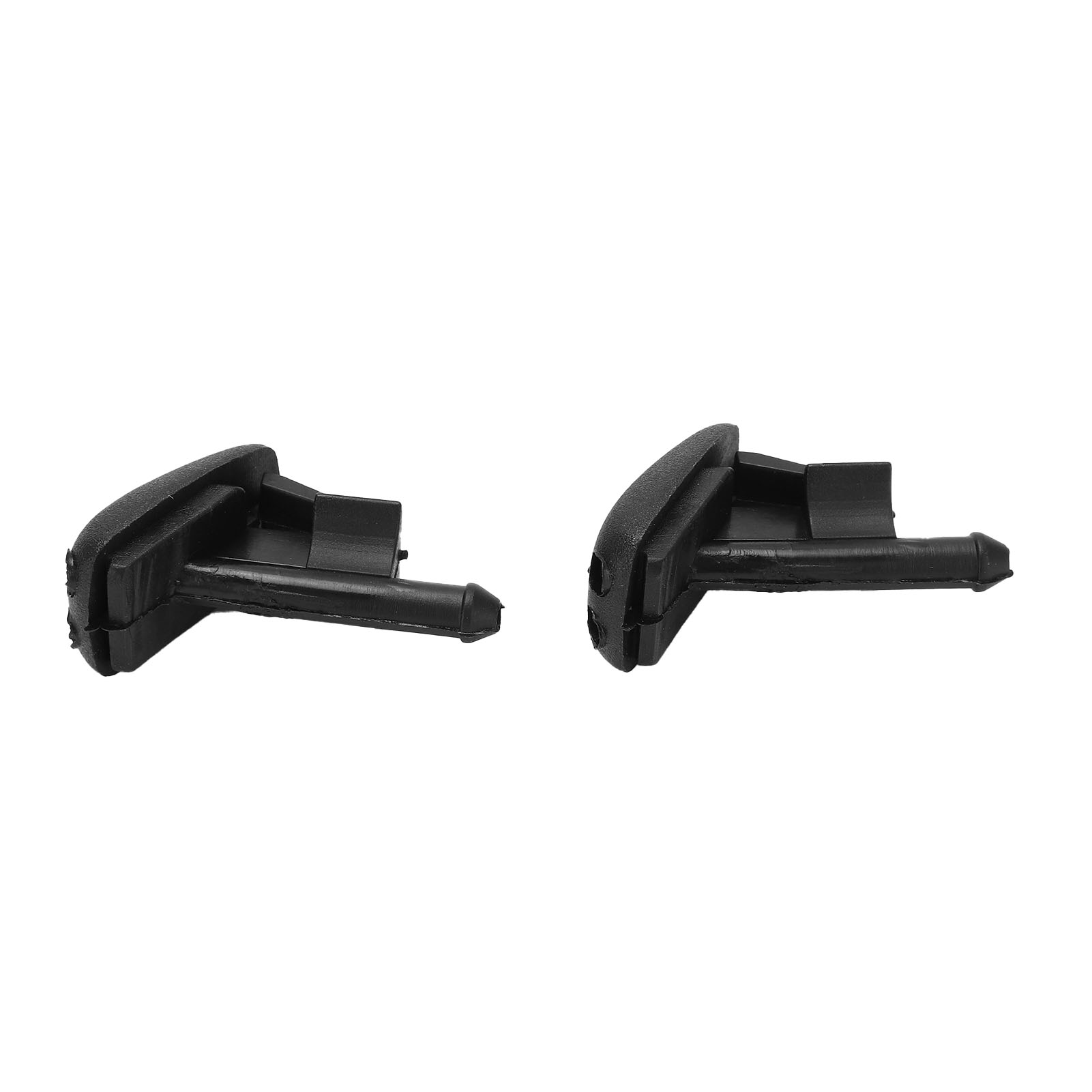 2 Schwarze Abs-scheibenwaschdüsen, Ersatzteilnummer 61601384859, Kompatibel Mit Bmw 318i 1992-1999, Scheibenwaschdüsen
