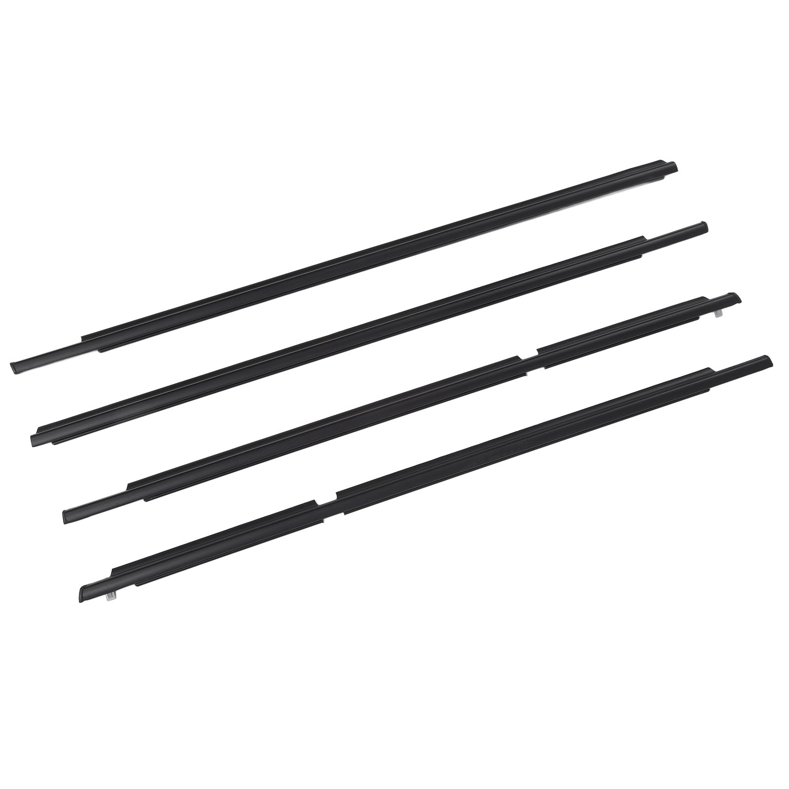 4 Äußere Gummifensterdichtungen 68161 35060 Ersatz Für Toyota 4runner 2003-2009 Dichtungsleisten