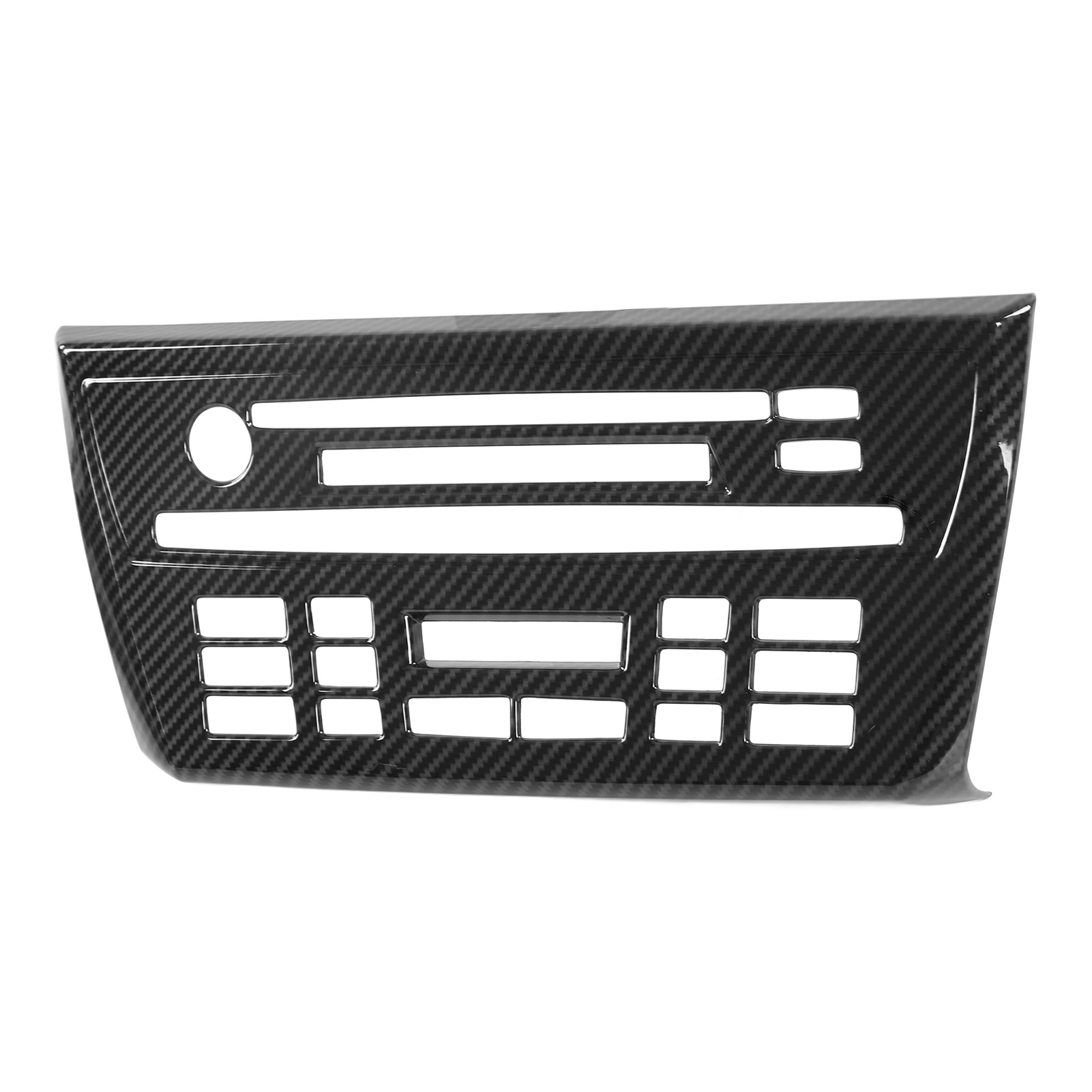 Schutzfolienrahmen Aus Kohlefaser Für Die Mittelkonsole Des Cd-players Im Auto Für Bmw X3 E83 2006-2010