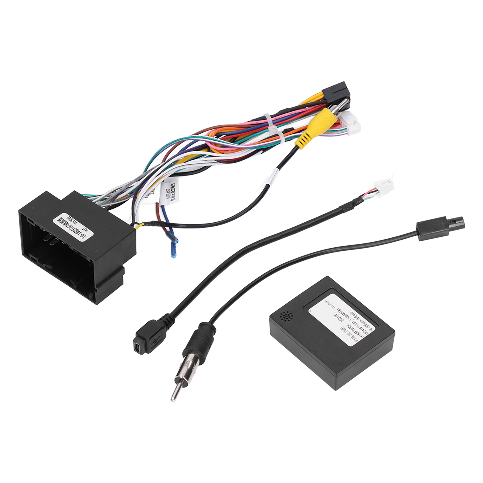 16-poliger Autoradio-kabelbaum Mit Can-bus-modul, Ersatz Für Fiat Egea 2015–2018, Iso-stecker, Autoradio-kit