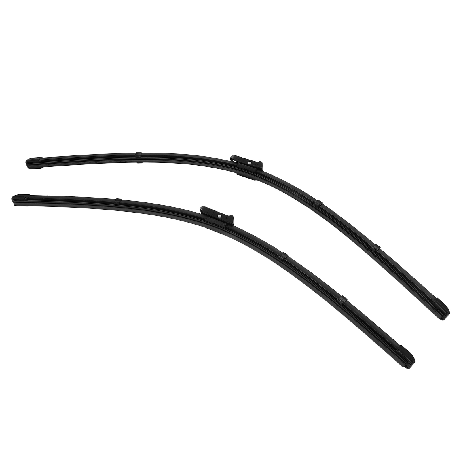 Satz Mit 2 Frontscheibenwischerblättern 24" + 23" Für Mercedes-benz Ml63 2014, Ersatzblätter 1668201045, Strapazierfähiges Gummi, Optimale Leistung Bei Regen.