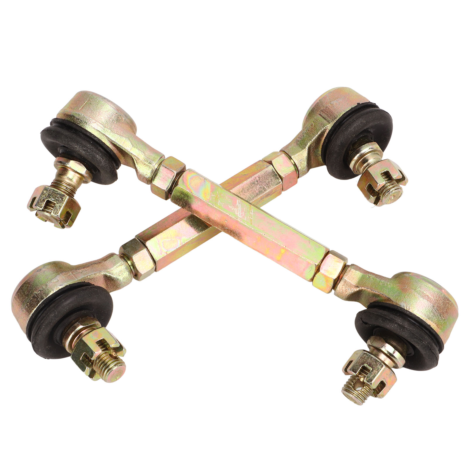 Satz Mit 2 Stabilisator-kugelgelenken Aus Legiertem Stahl, 10-mm-gewinde, Für 50-ccm-, 70-ccm-, 90-ccm-, 110-ccm- Und 125-ccm-quads, Spurstangenkopf-set