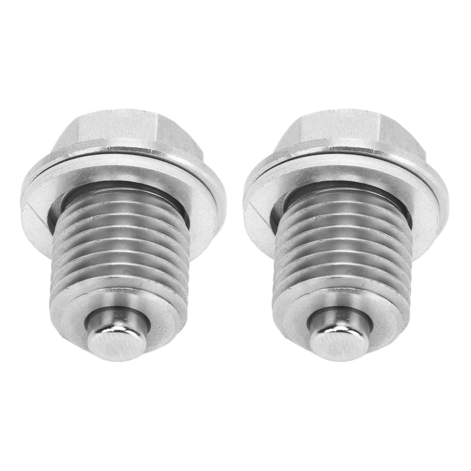 1 Paar Magnetische Ölablassschrauben M14x1,5 Aus Edelstahl Als Ersatzteil Für Hyundai