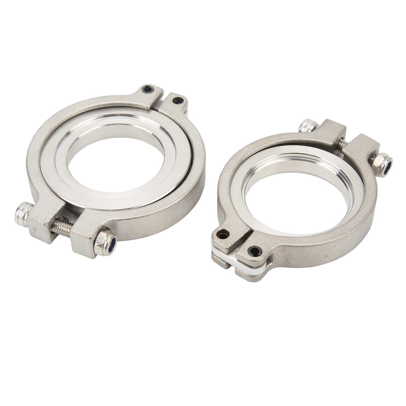 44 Mm Edelstahl-v-band-befestigungsflansch, Einlassflansch-reparatursatz, Tial-kompatibler Ersatz Für Mv-r Und Mv-s, Hochleistungsklemme.