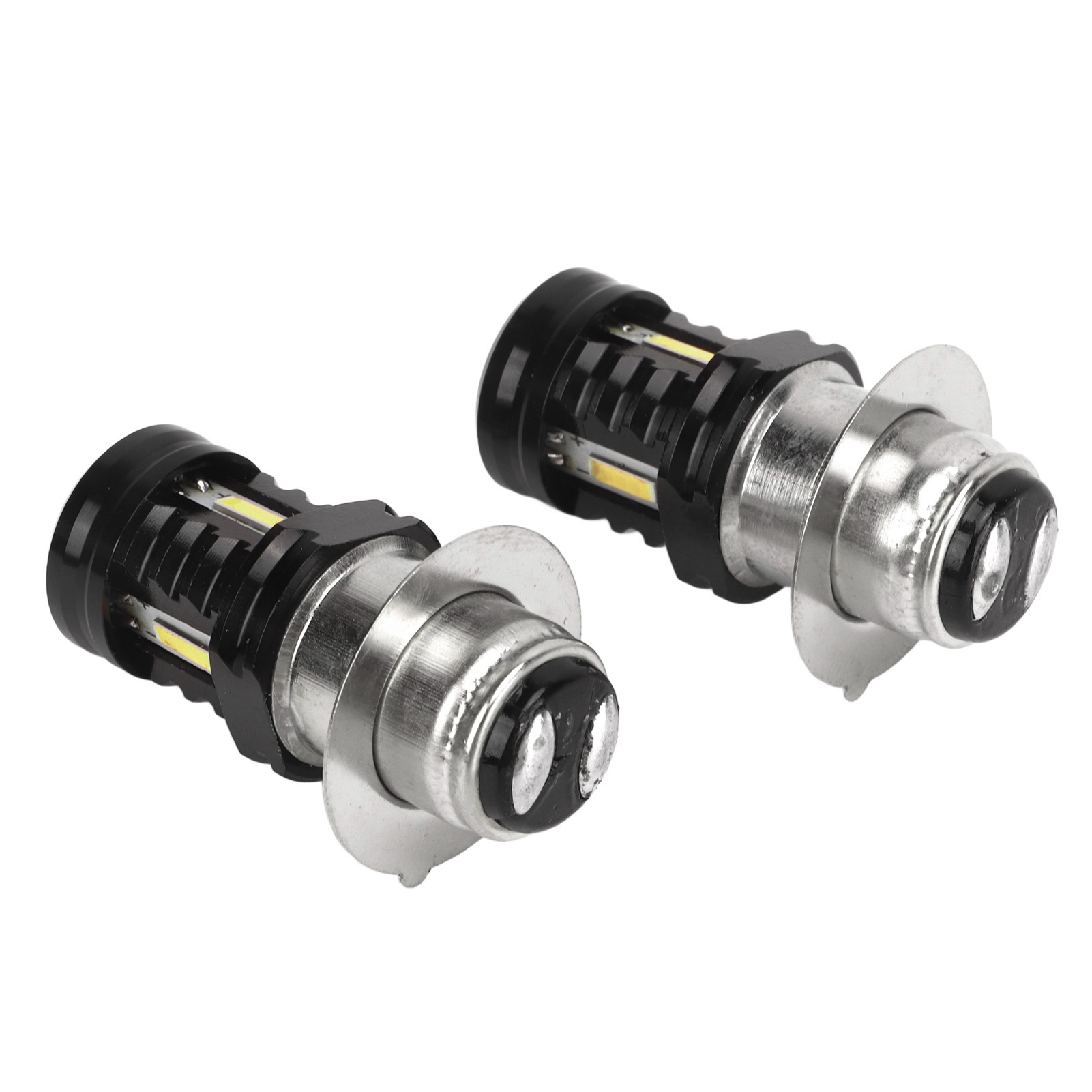 Paar Led-scheinwerferlampen, 120 W, Fern- Und Abblendlicht Für Motorräder, Atvs Und Utvs, Weißes Licht, 6000 K