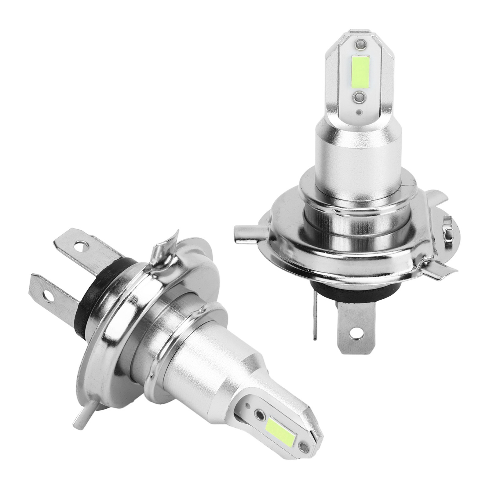 2 Stück Led-motorradscheinwerferlampen, Helles Und Stabiles Licht, 2600 Lm, 110 W, H4-fassung, Für Auto, Suv, Lkw, Wohnmobil, Eisblaues Licht (8000 K).