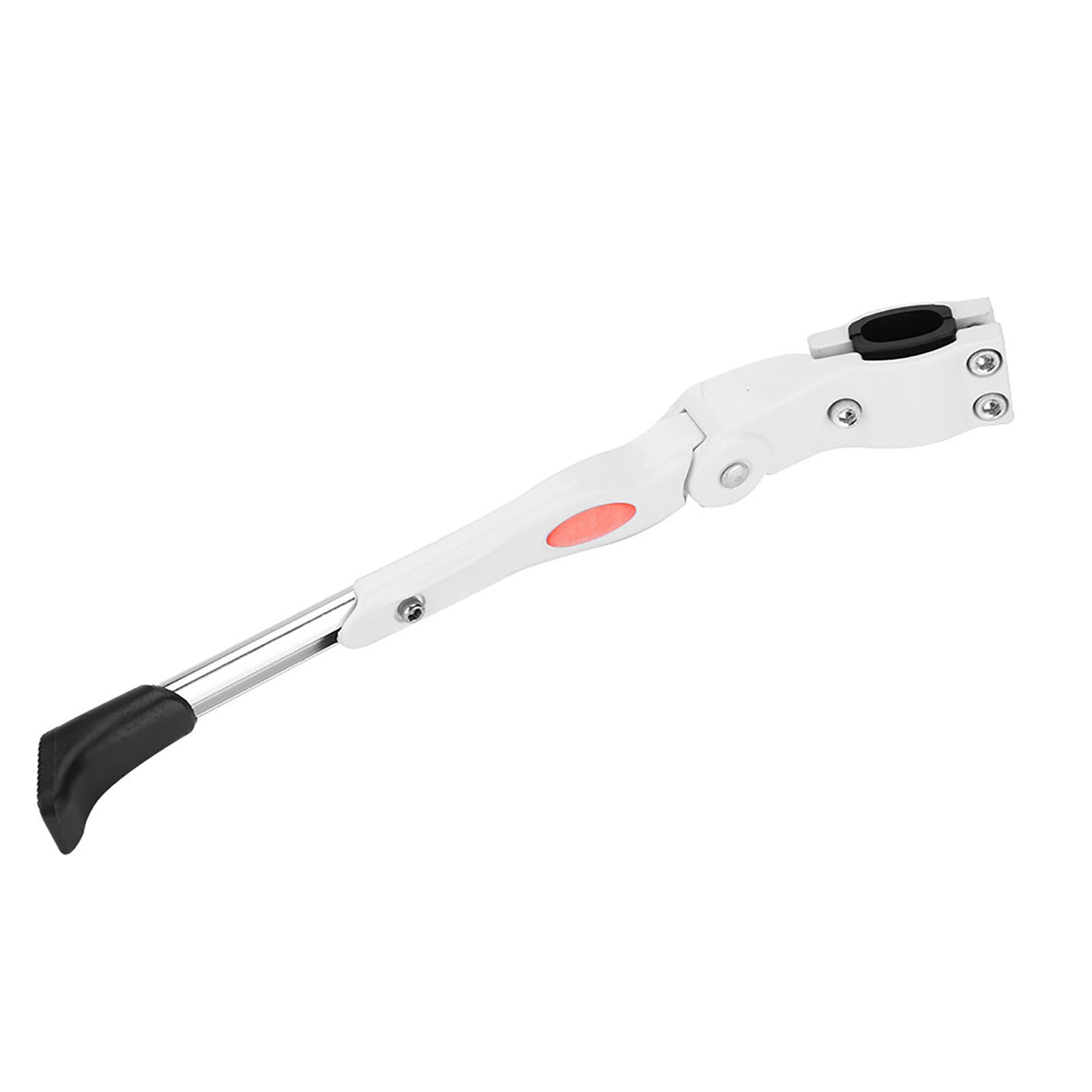 Béquille De Vélo En Alliage D'Aluminium Blanc, Compatible Avec Les Vélos De 20", 24" Et 26" (blanche)