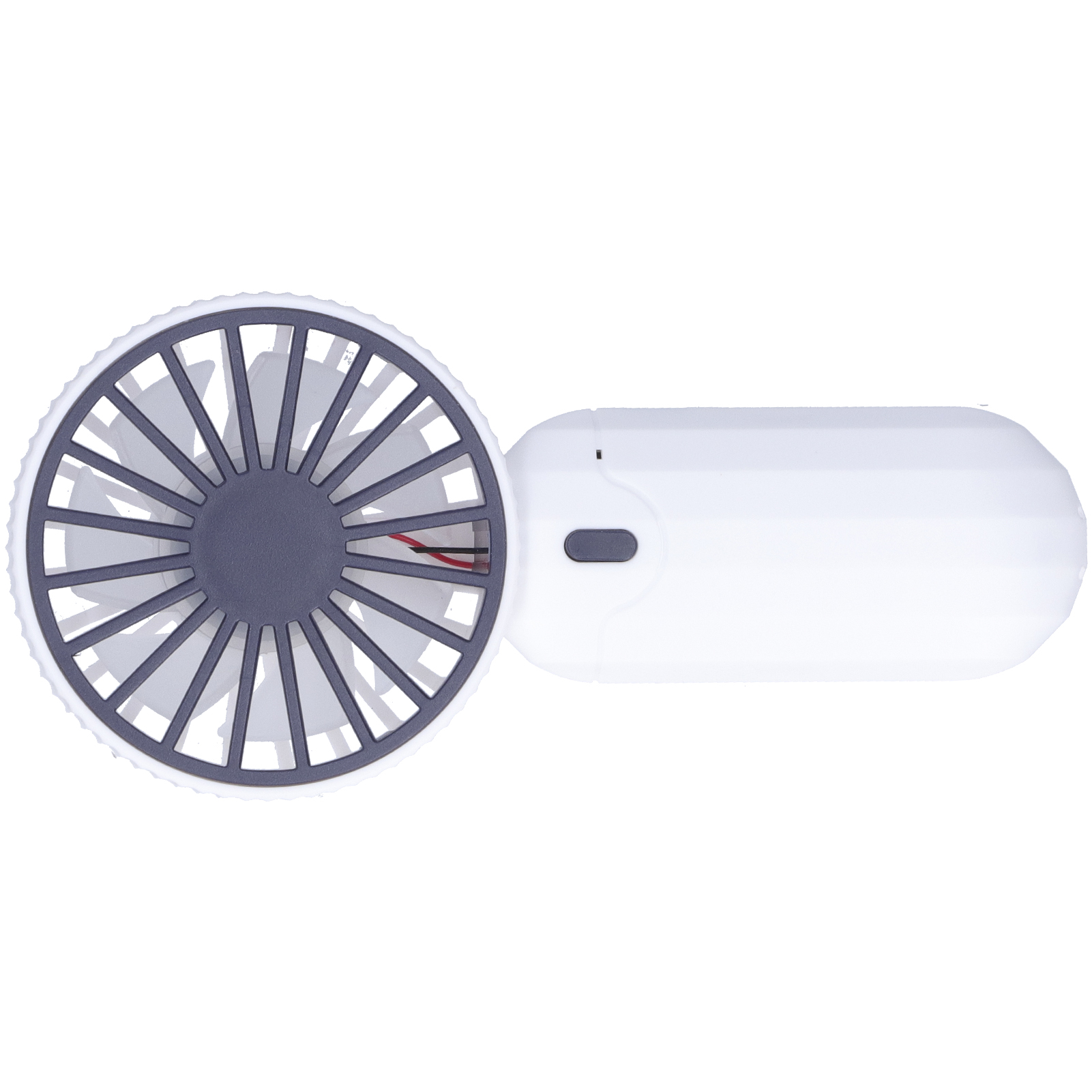 Mini-tragventilator Mit 3 Geschwindigkeitsstufen, Usb-aufladbar, Weiß, Für Zuhause, Outdoor-aktivitäten, Reisen Und Picknicks