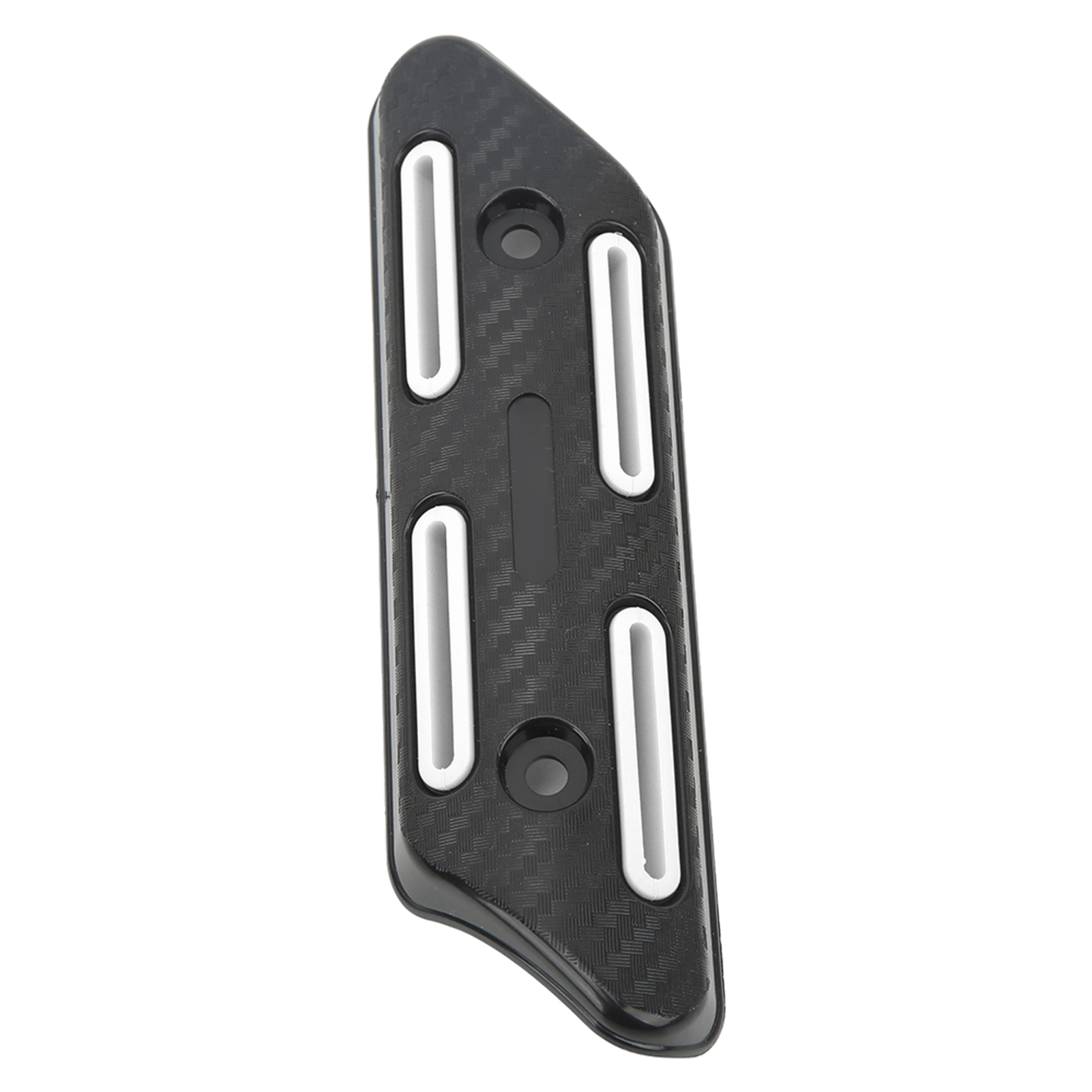 Universeller Auspuffschutz Für 27-51 Mm Rohre, Motorräder, Quads, Atvs, Roller, Weiß, Hitzebeständiges Hitzeschild.