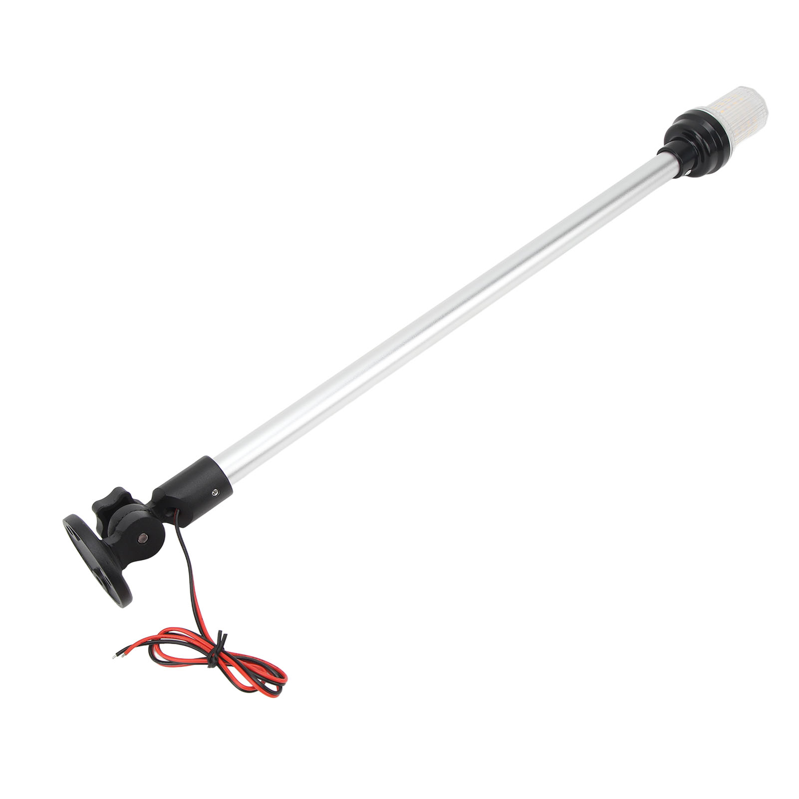 Klappbares 22-zoll-hecklicht Mit 63 Leds, 360°-sichtbarkeit, 3 Minuten Wasserdicht (ip66), Für Pontons, Yachten, Fischerboote Und Die Navigation Bei Nacht.