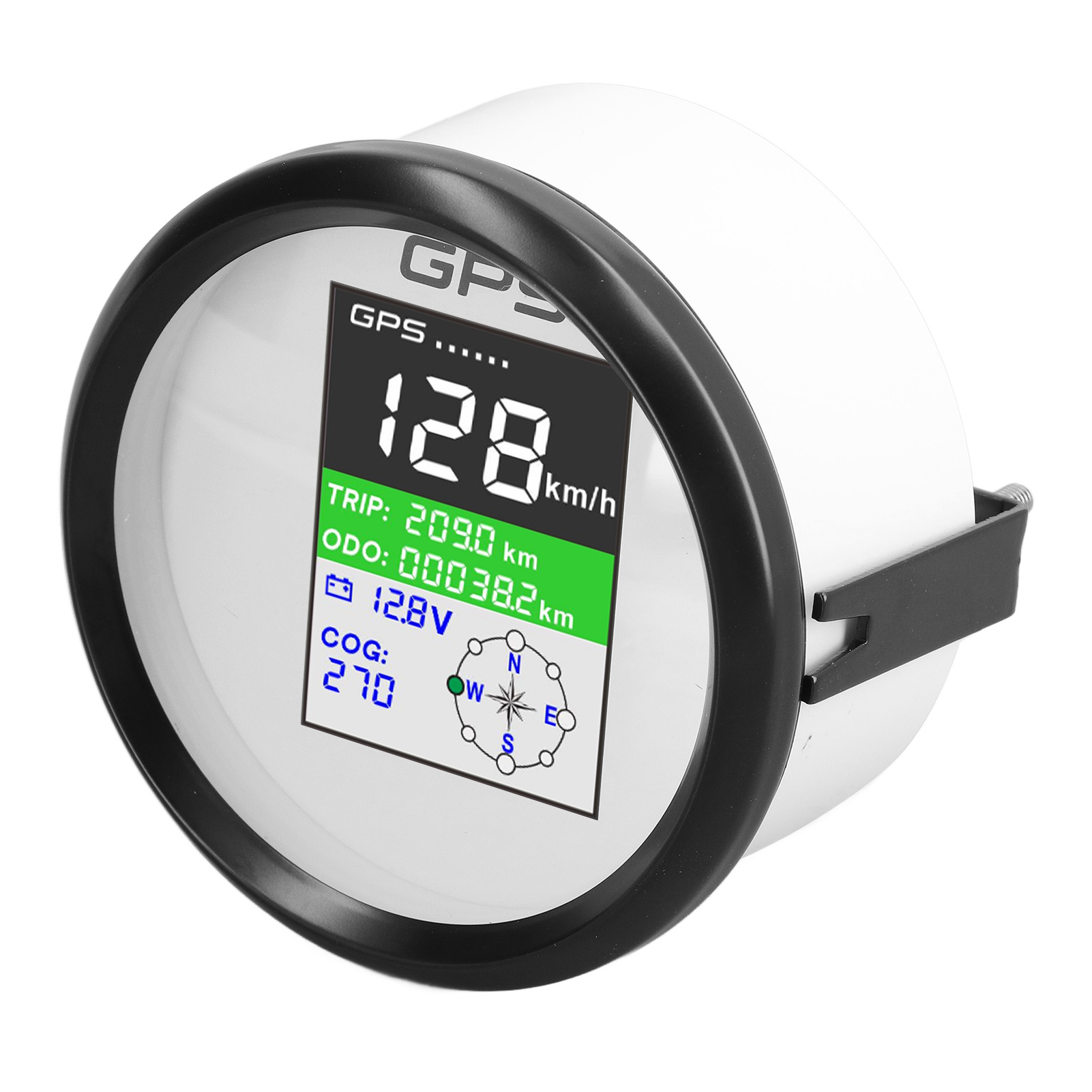 85-mm-gps-tachometer, Knoten, Meilen Pro Stunde, Kilometer/stunde, Multifunktion, Tft-bildschirm, Dc 9–32 V, Ip67 Wasserdicht, Kilometerzähler Für Auto, Lkw, Motorrad