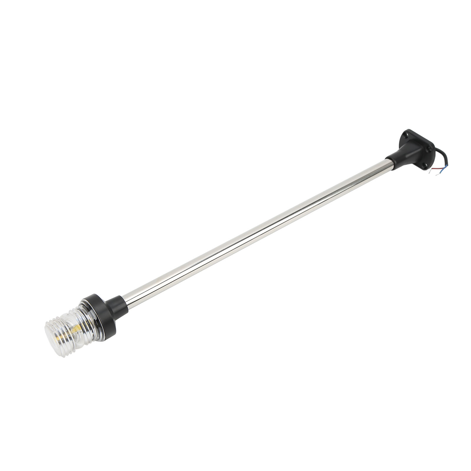 24 Zoll 5w 5000k Led-navigationsleuchte, 360° Ankerlicht Für Boote, Dc12v/24v Hecklicht, Weiß, Wasserdicht.