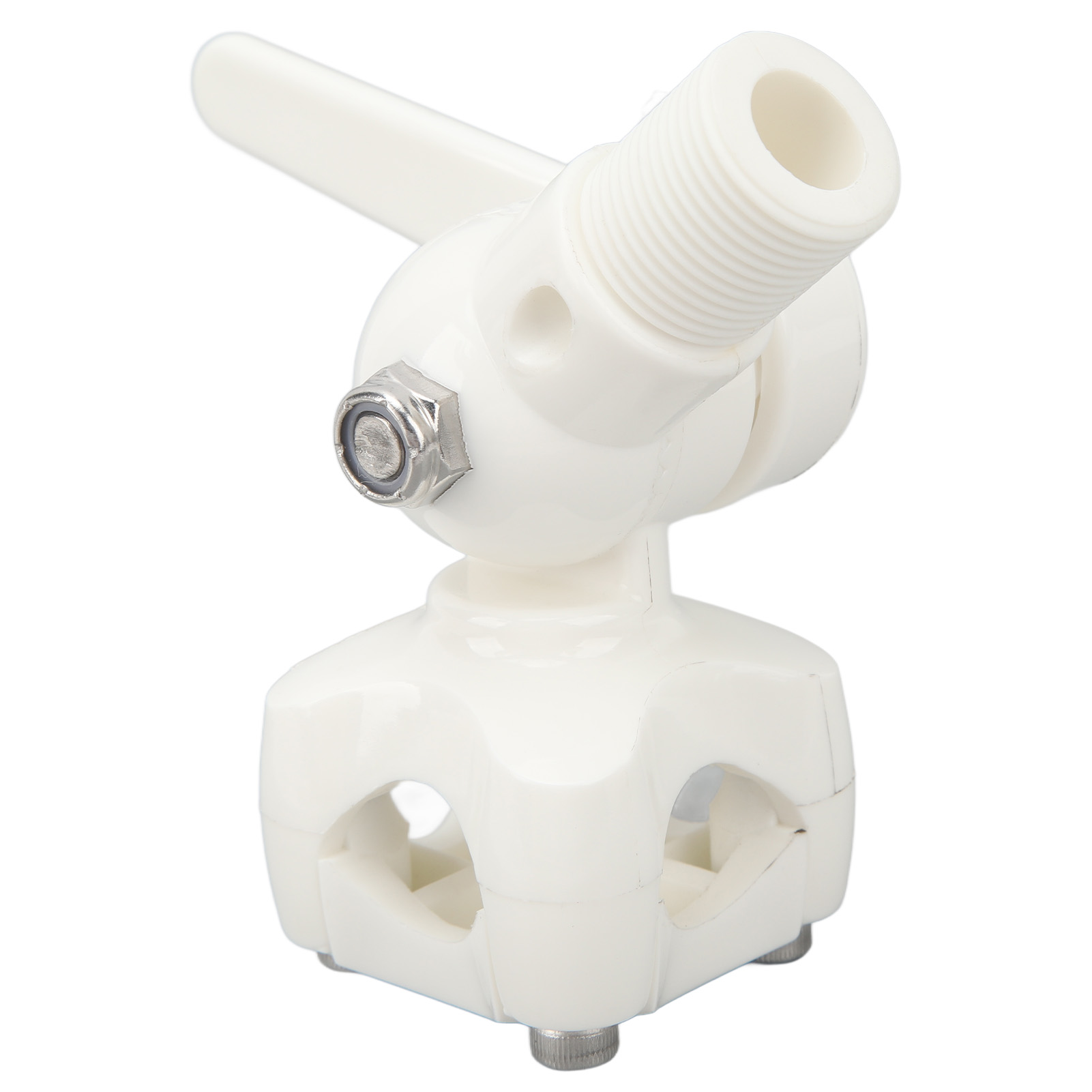 180° Verstellbare Nylon-marineantennen-montagehalterung Für Bootsdecks, Robuste Nylon-drehbasis, Universelle Neigehalterung Für Nautische Ausrüstung.