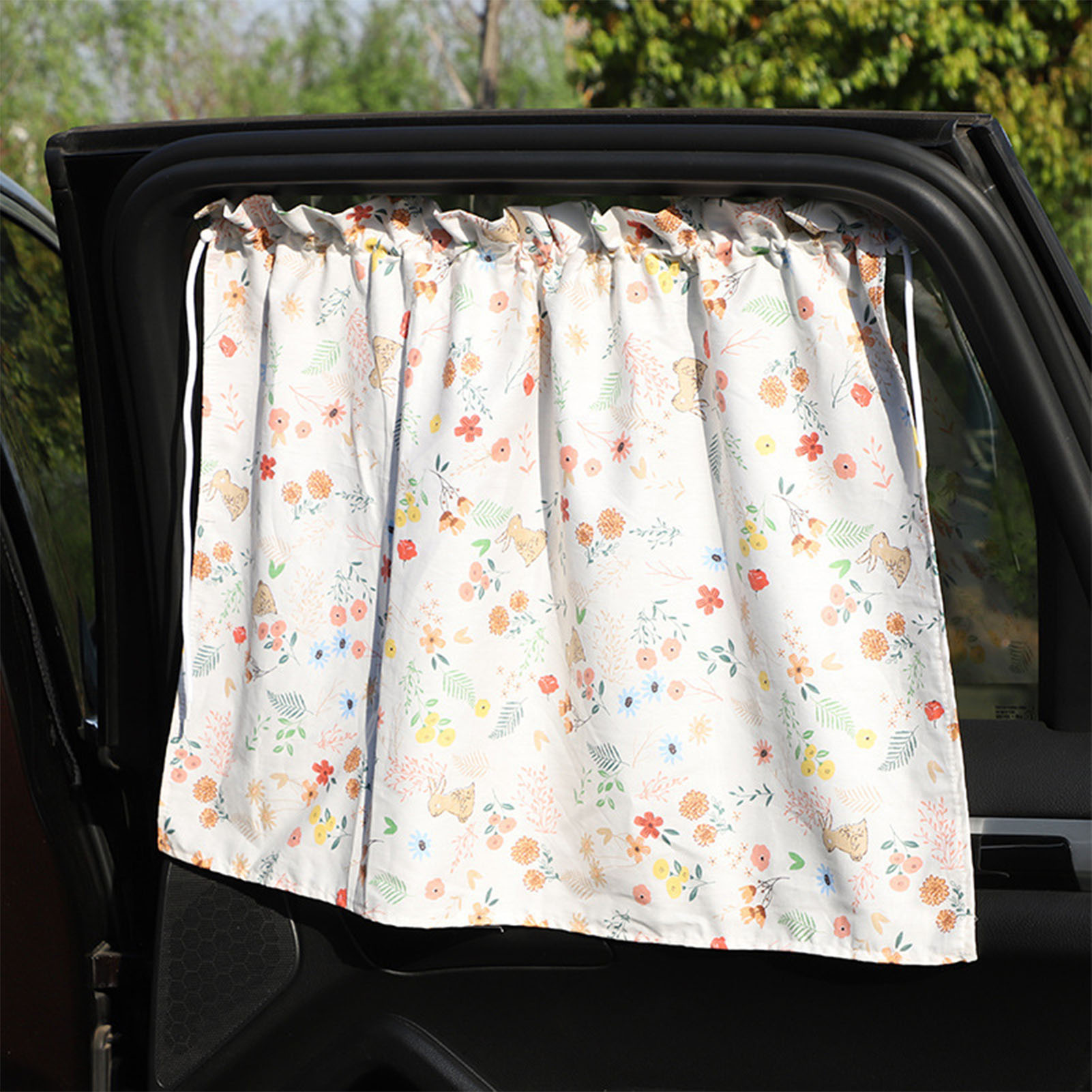 Auto-sonnenschutz Mit Saugnapf, Cartoon-sonnenschutz, Seitenisolierung, Fensterblumen, Klein