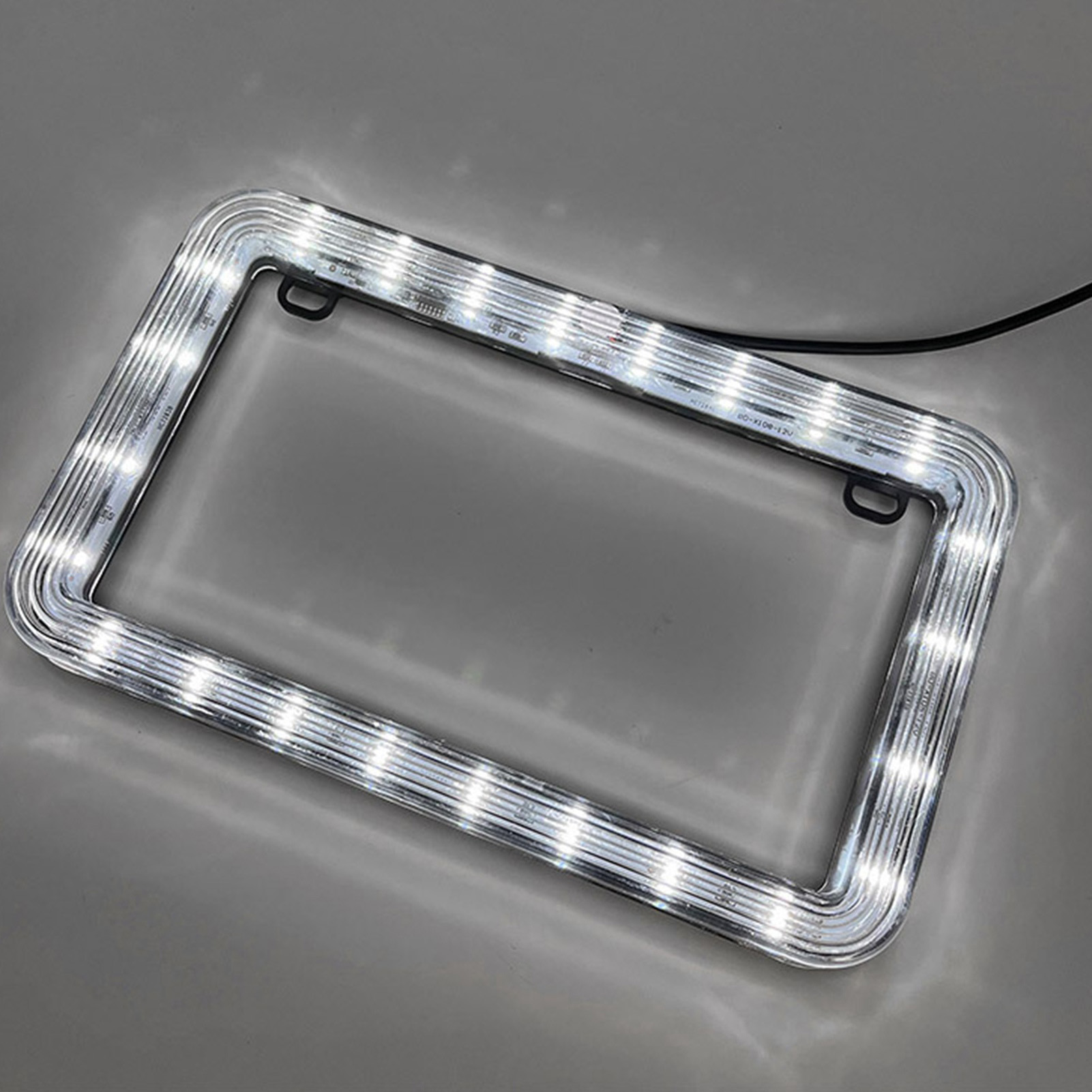 6w 12v Led-kennzeichenbeleuchtung Mit Universalrahmen, 31,5x16,5x2cm